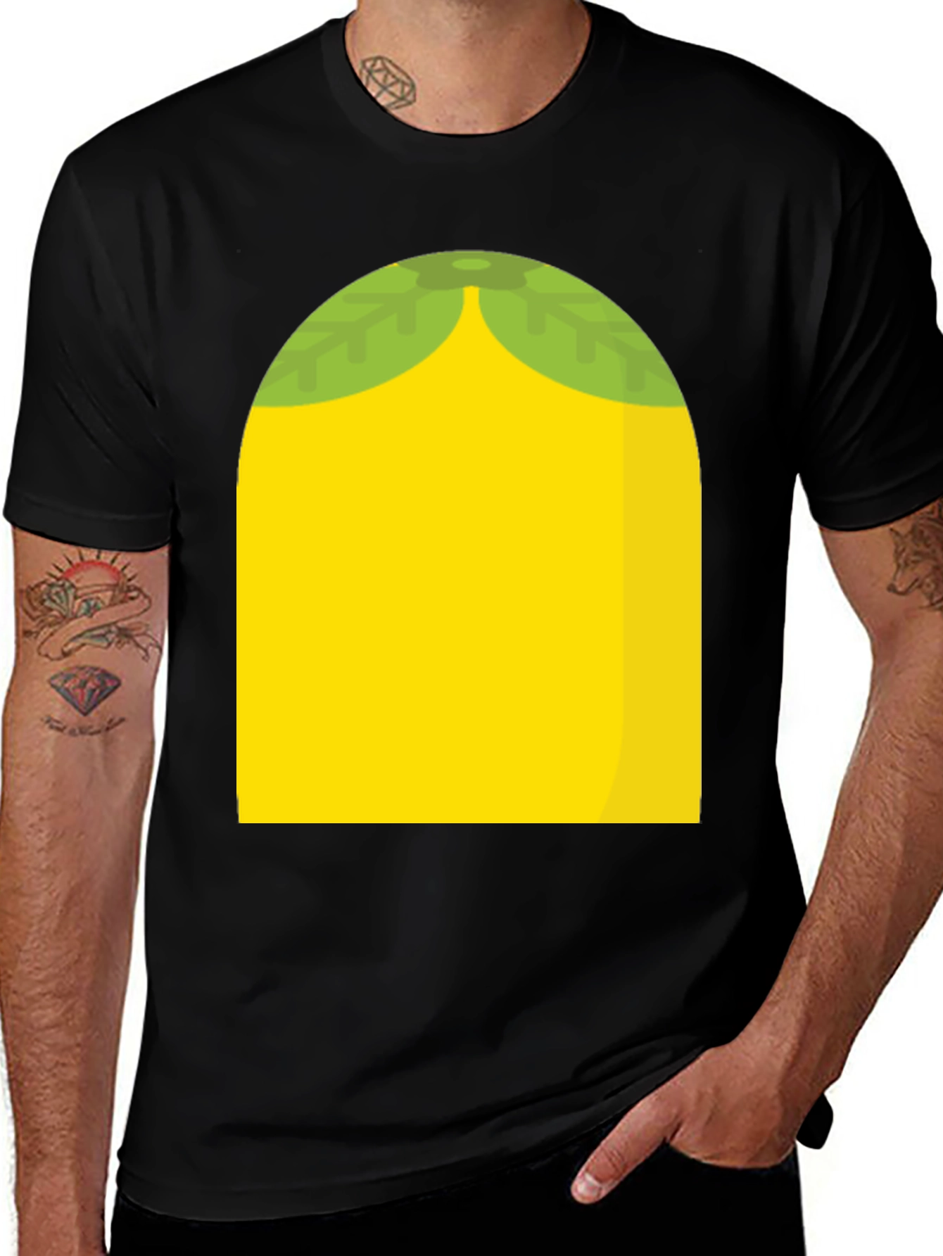 Variant 9 of Lemon Graphic Tee - Fresh Style