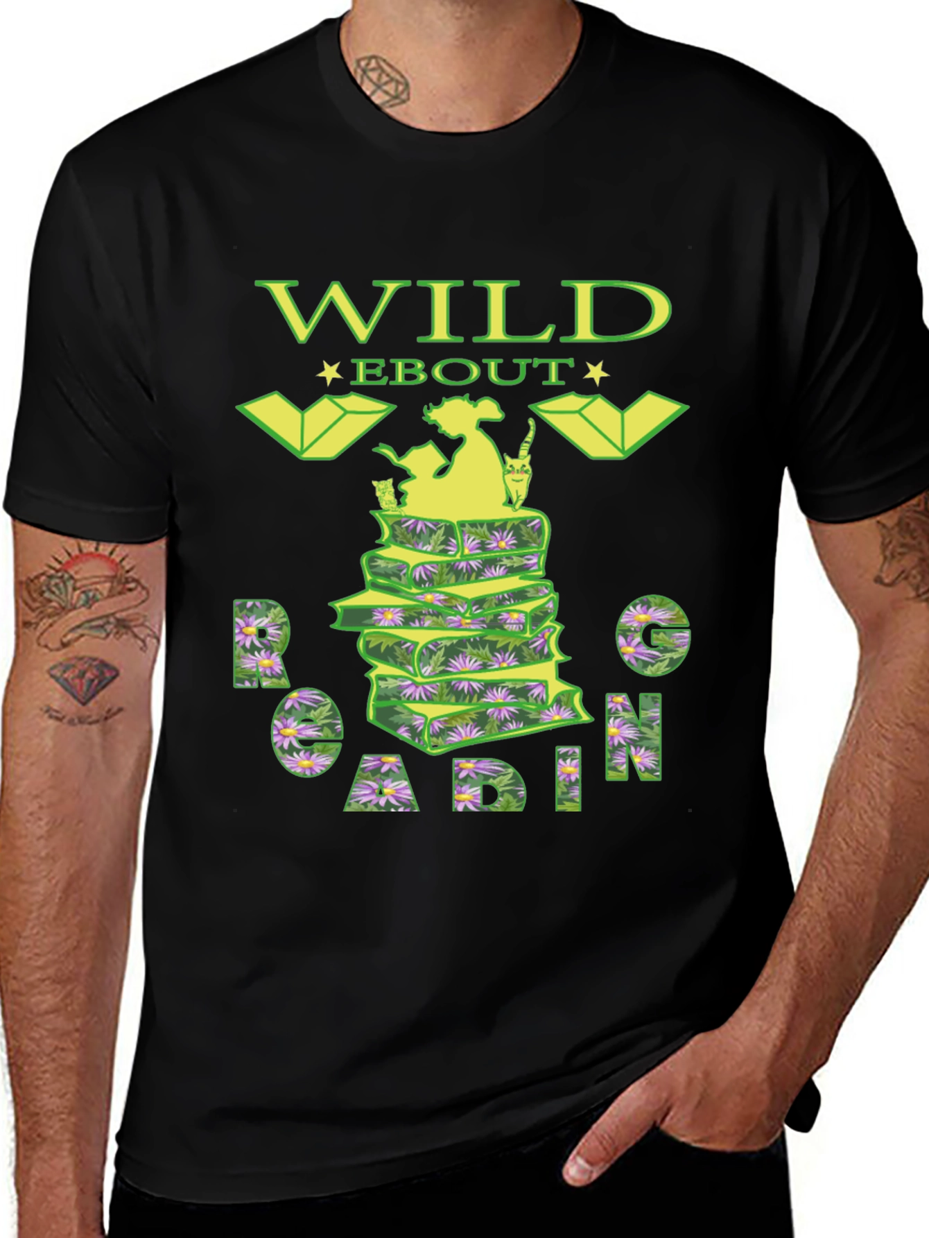 Wild About Reading T-Shirt