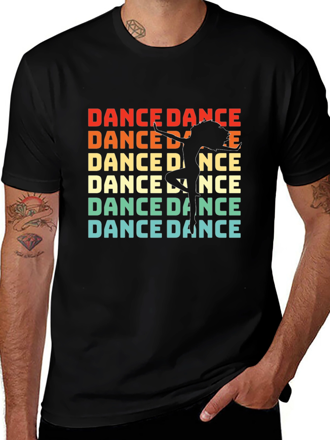 Variant 8 of Dance Silhouette Graphic Tee