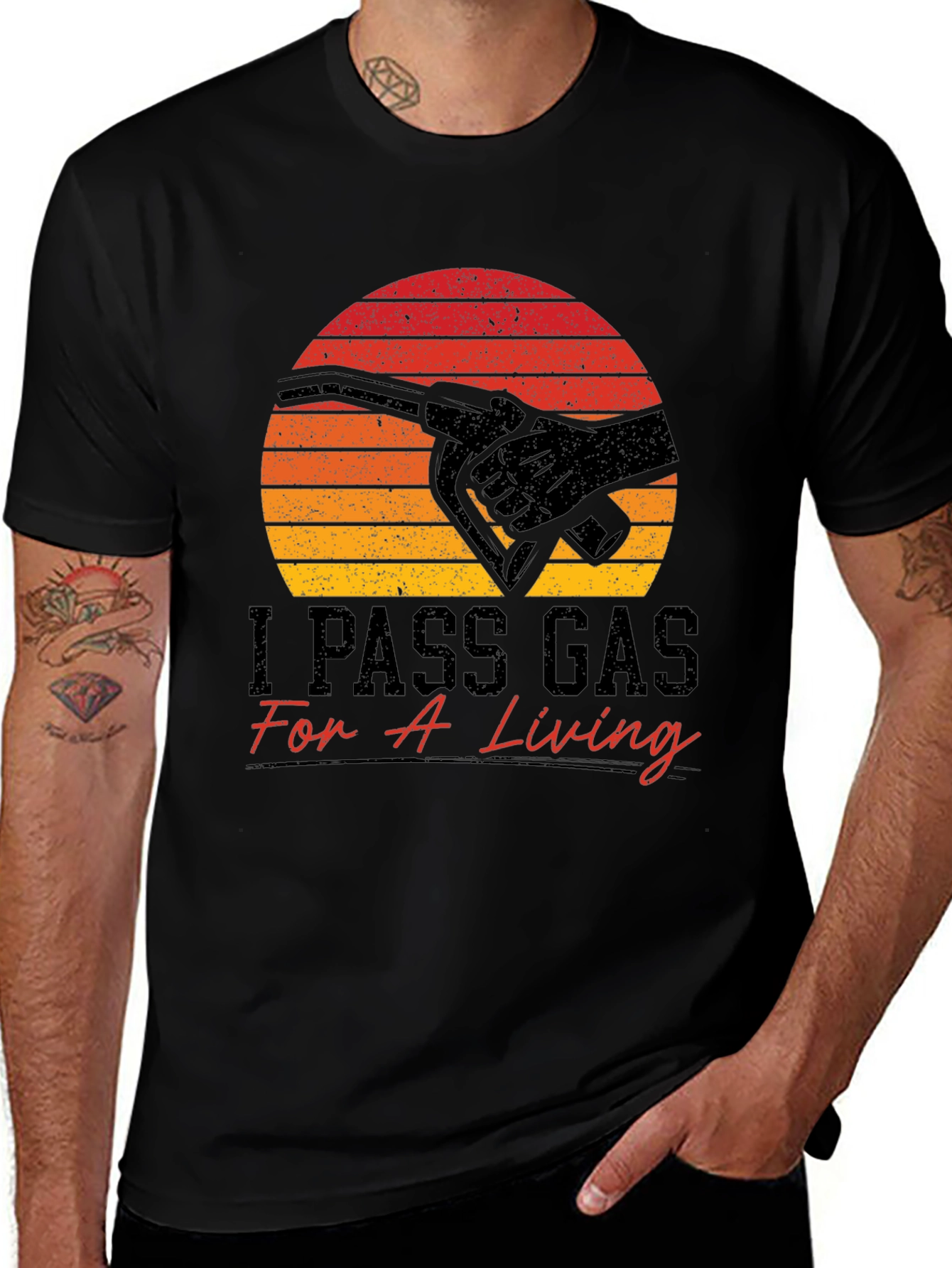 Variant 27 of I Pass Gas For A Living Funny T-Shirt