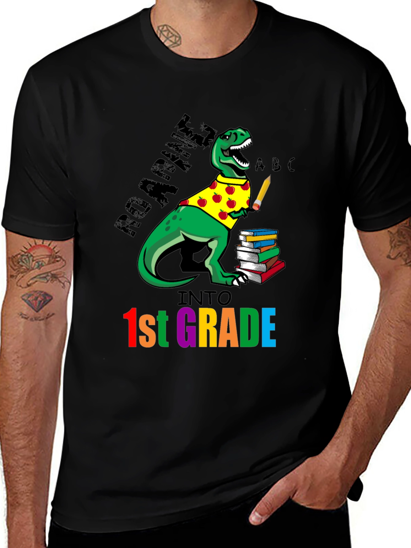 Roaring into 1st Grade T-Shirt