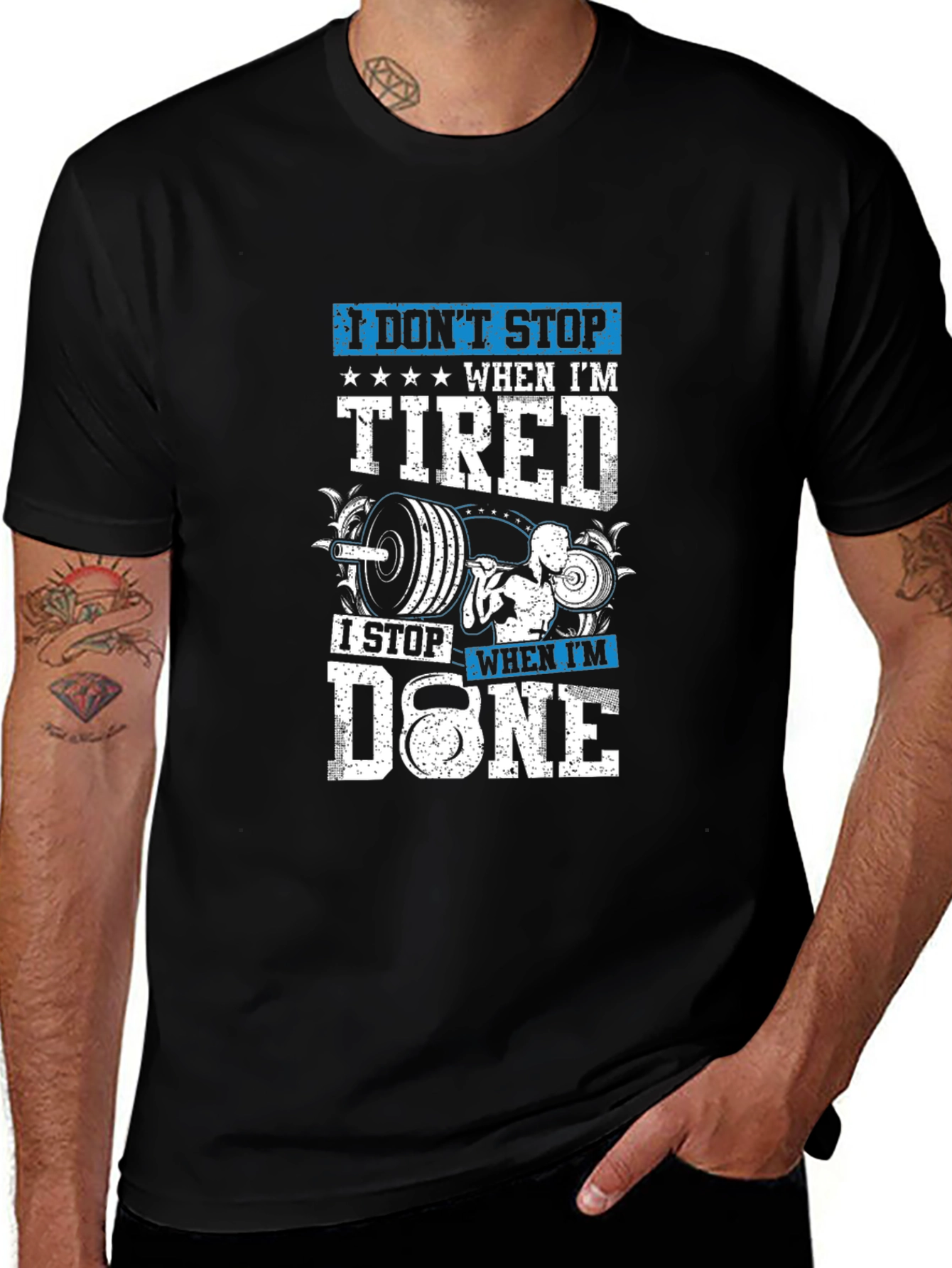 Variant 2 of Motivational Gym T-Shirt