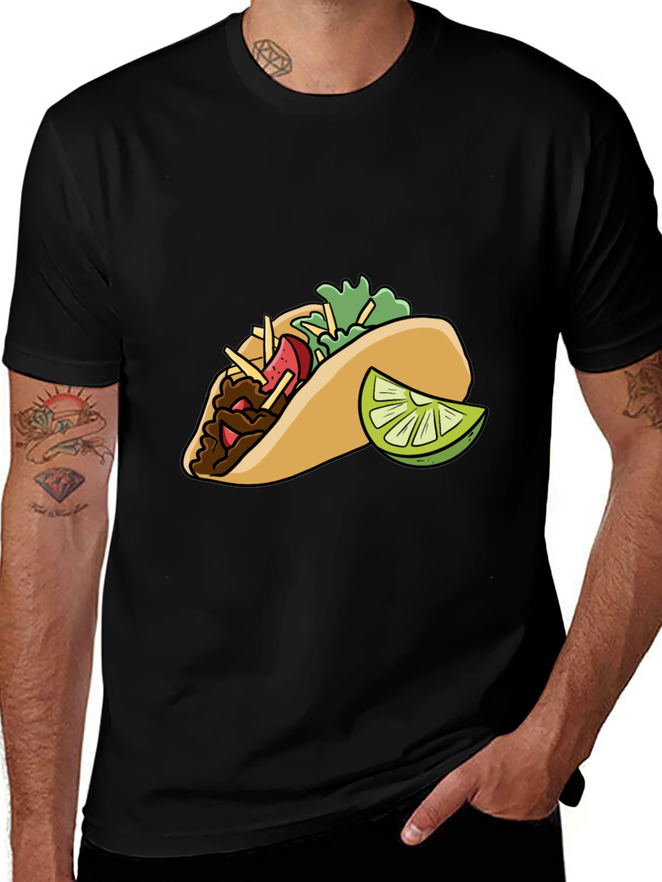 Taco Graphic Tee - Funny Foodie T-Shirt