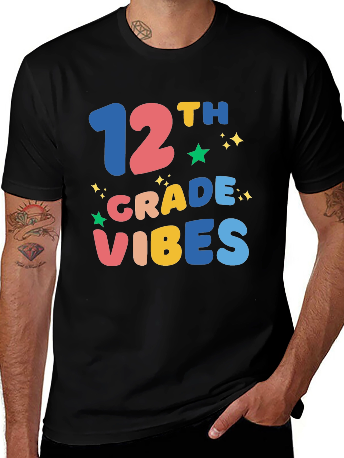 12th Grade Vibes T-Shirt - Senior Year Style