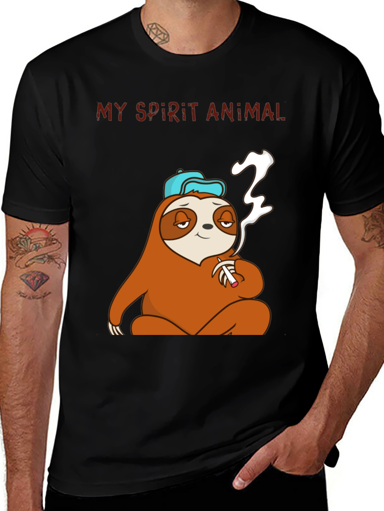 Variant 23 of My Spirit Animal Sloth T-Shirt