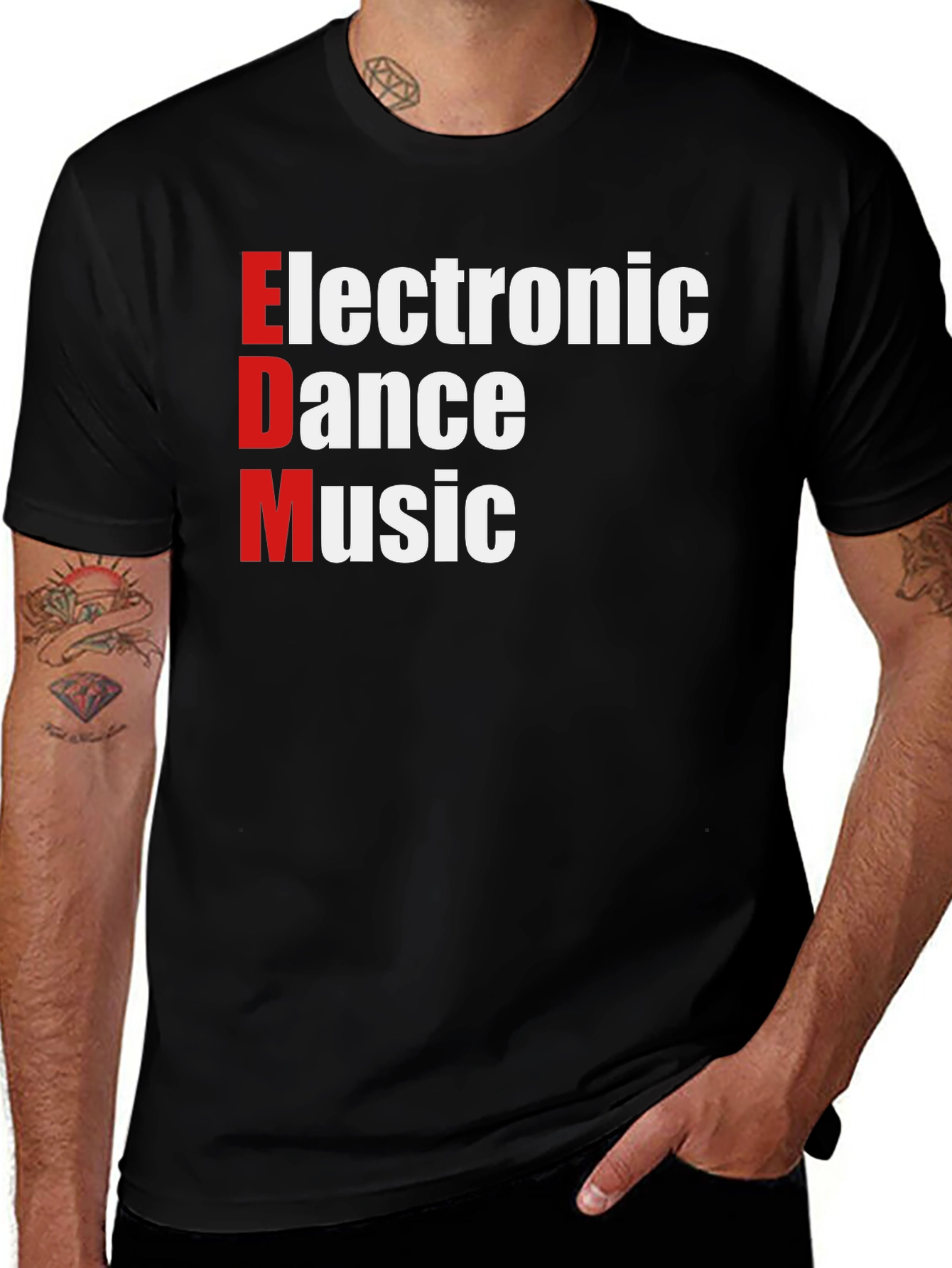 EDM Electronic Dance Music Graphic T-Shirt