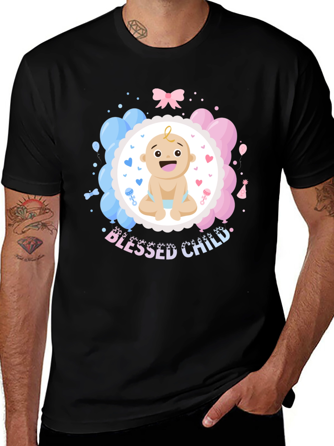 Blessed Child T-Shirt, Baby Shower Gift