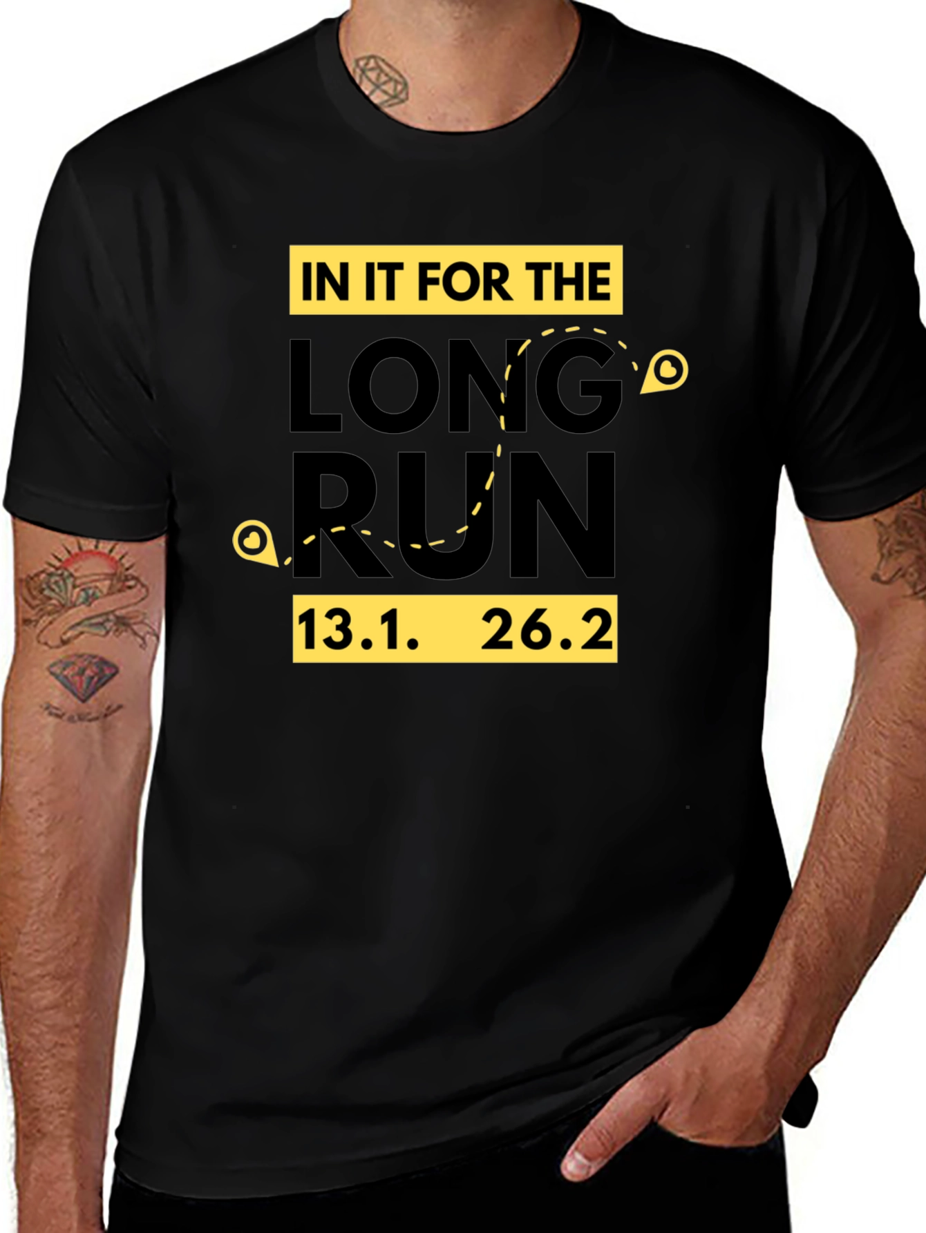 Long Run Marathoner T-Shirt: In It For The Long Run