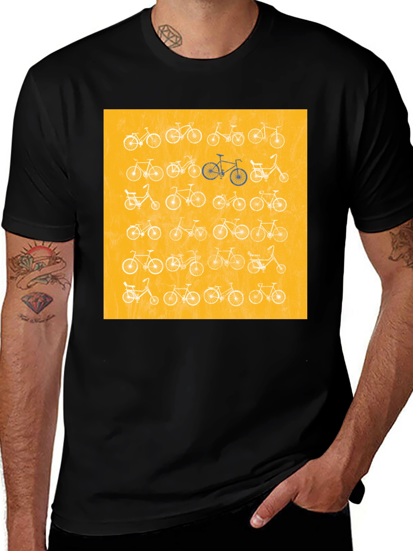 Variant 11 of Unique Bike Graphic Tee - Stand Out in Style