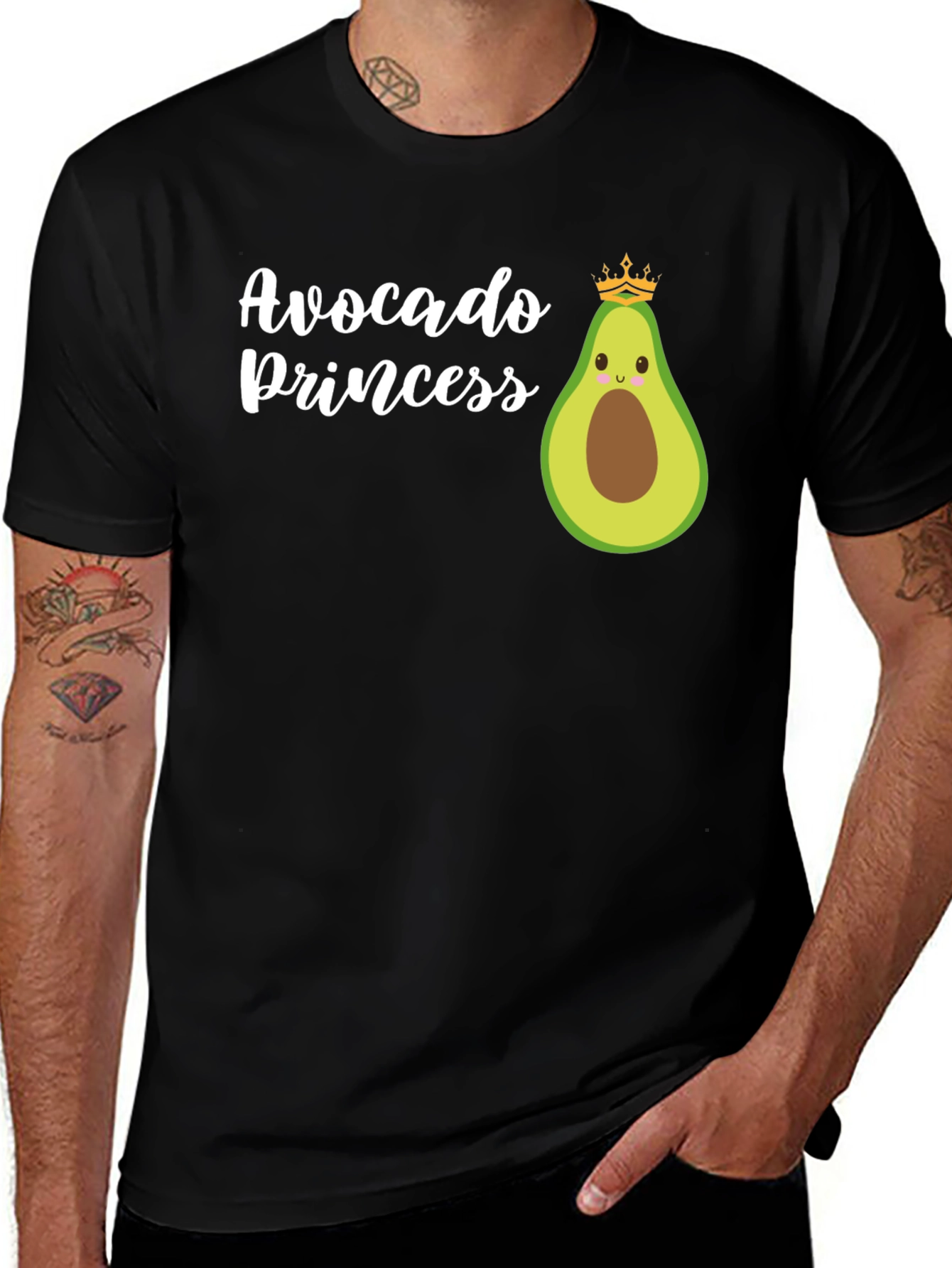 Variant 12 of Avocado Princess Graphic Tee