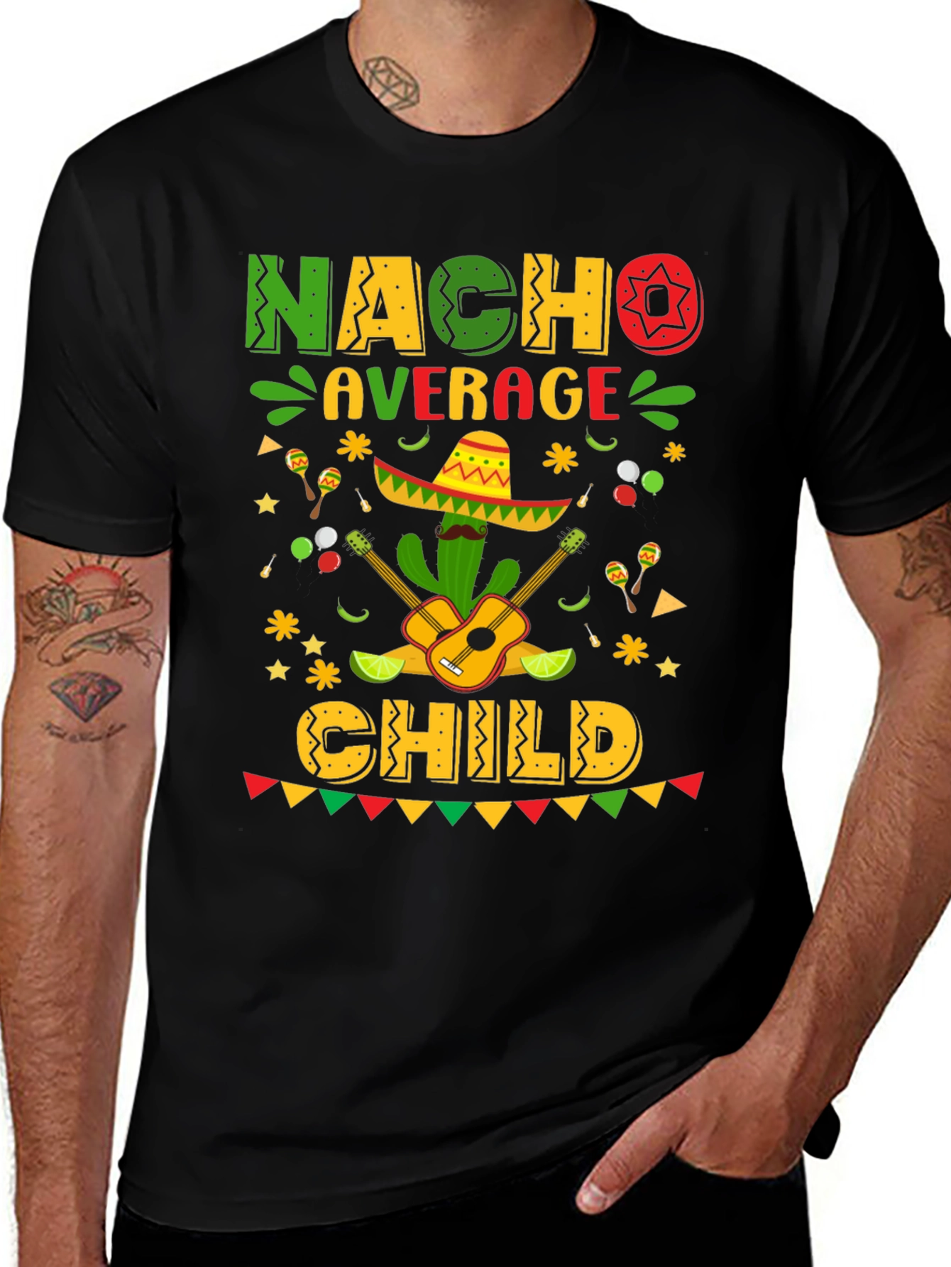 Nacho Average Child Cinco de Mayo T-Shirt