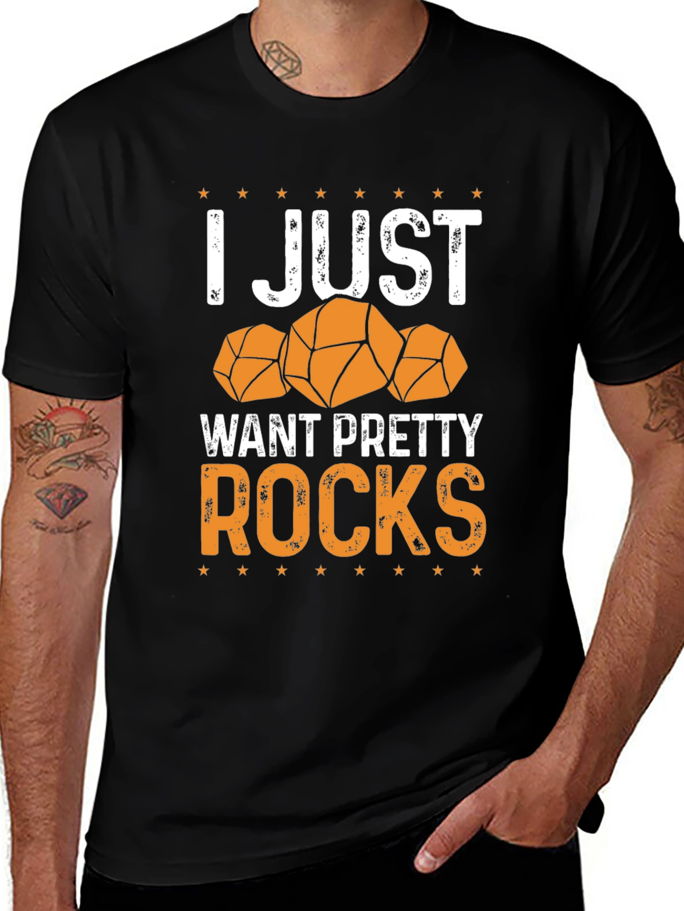 Variant 27 of I Just Want Pretty Rocks T-Shirt