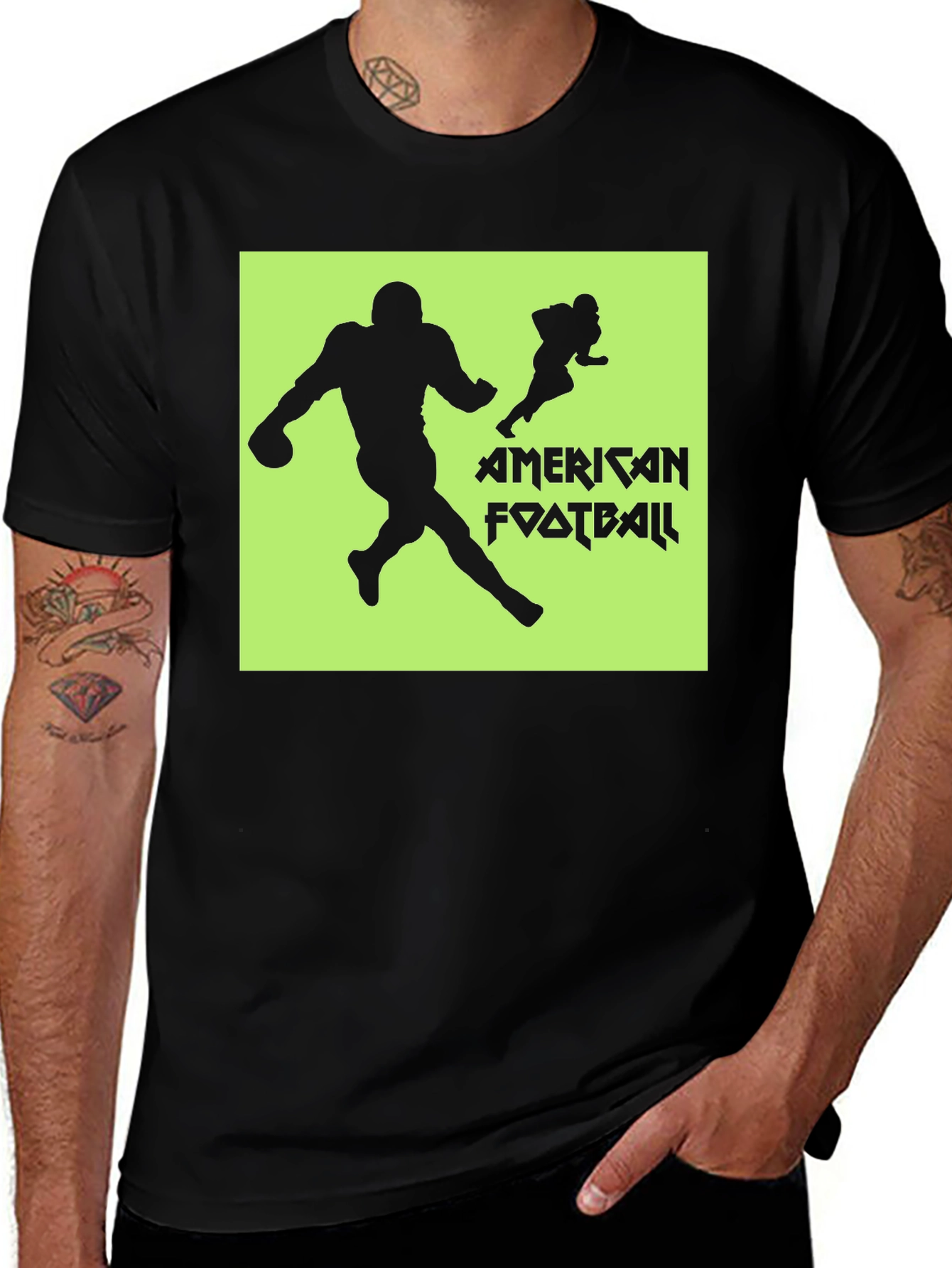 Variant 12 of American Football Graphic Print Tee