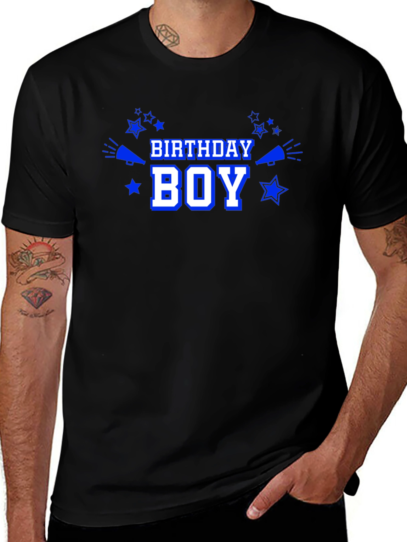 Variant 7 of Birthday Boy Graphic Tee - Celebration Shirt