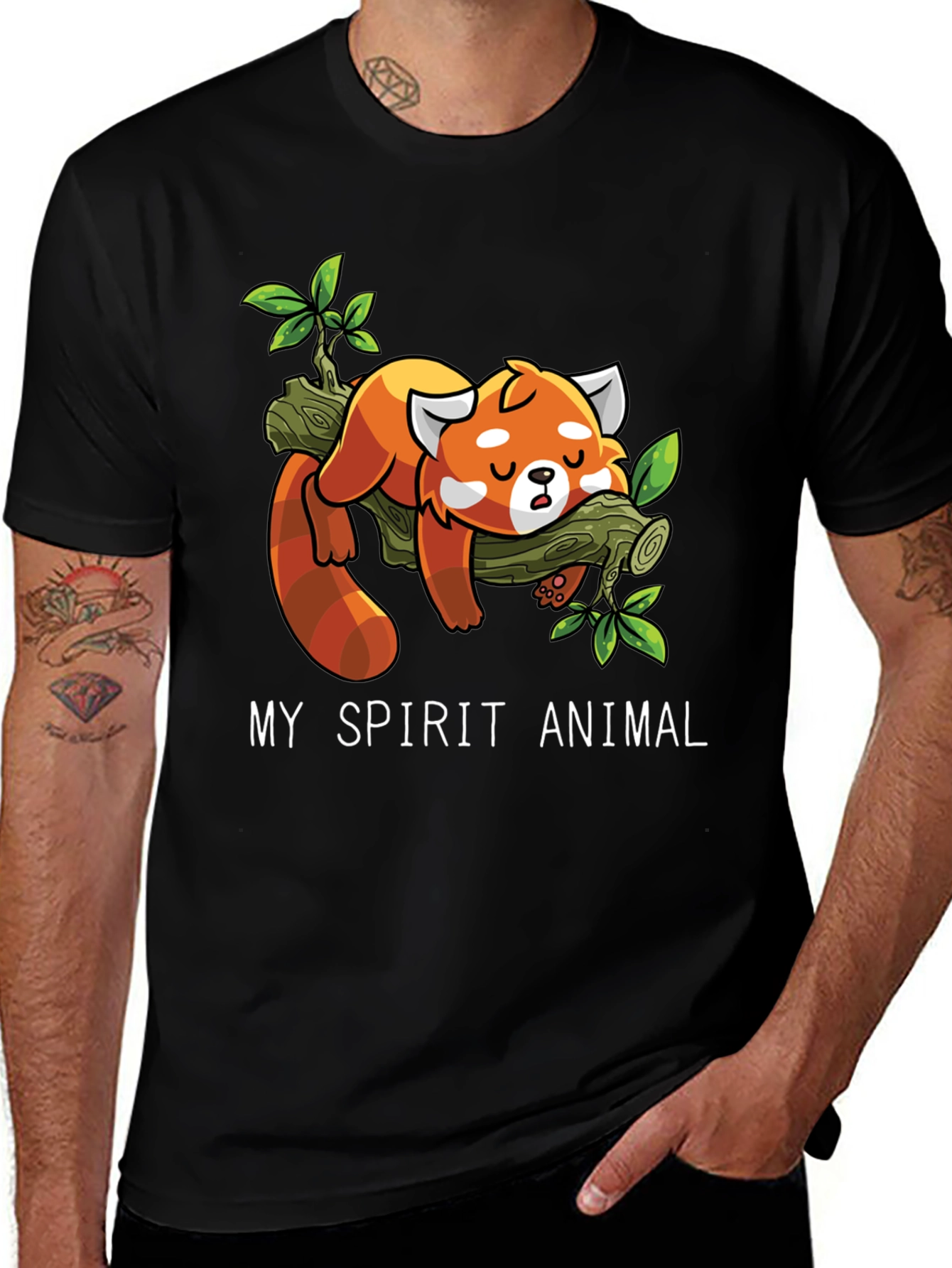 Variant 30 of Red Panda Spirit Animal T-Shirt
