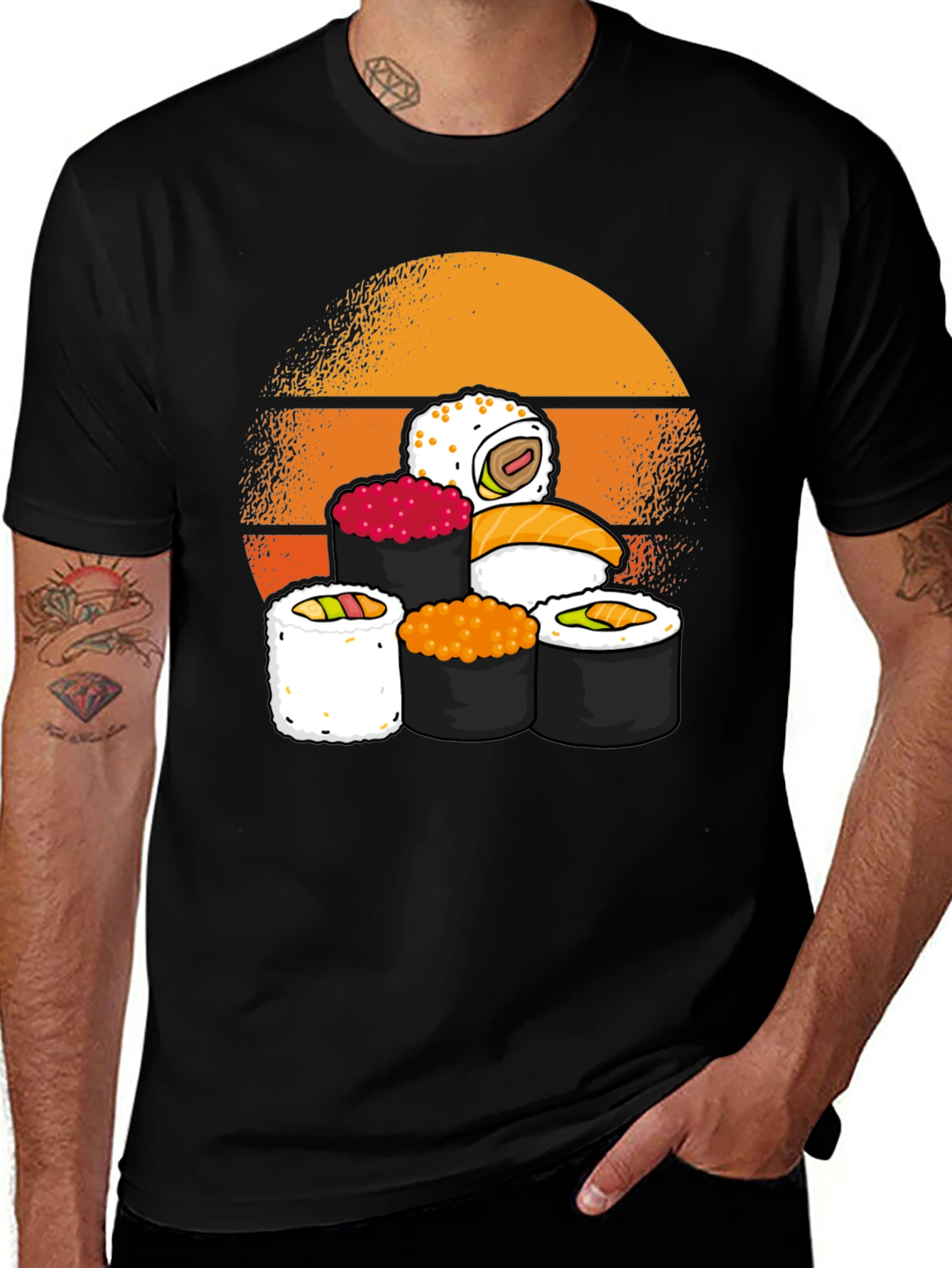 Variant 24 of Sushi Graphic Tee - Japanese Food T-Shirt