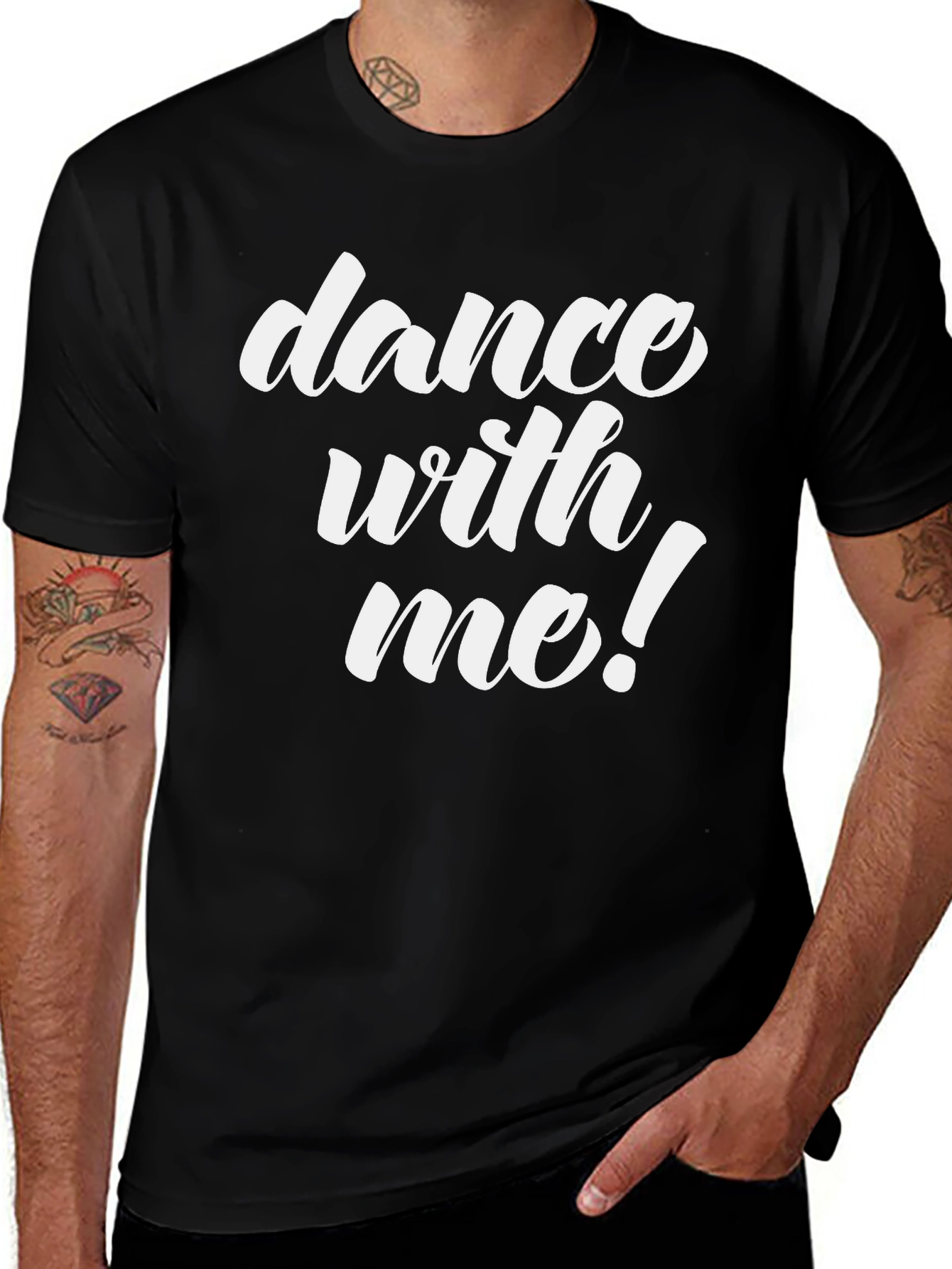 Variant 6 of Dance With Me T-Shirt - Stylish Graphic Tee