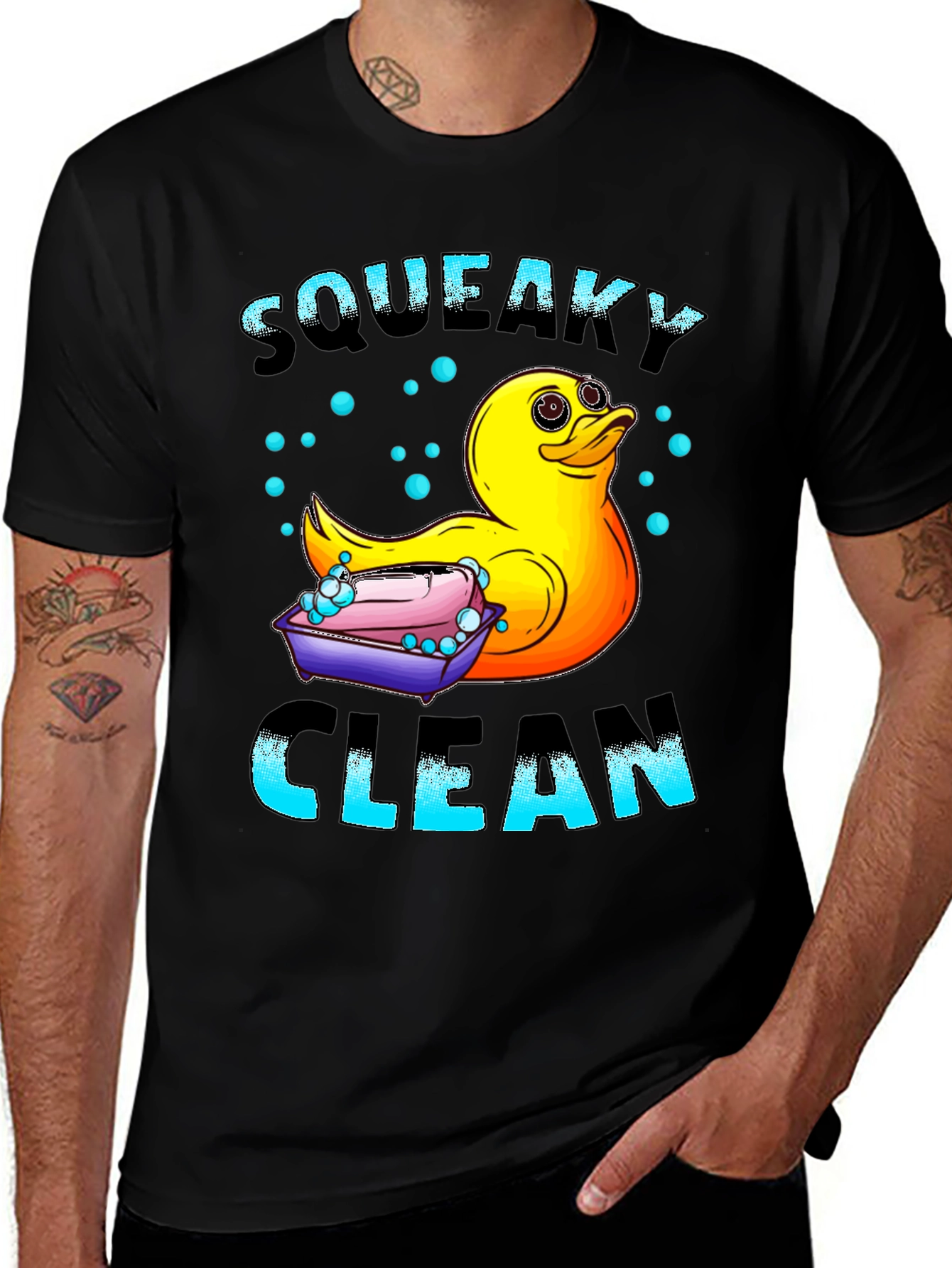 Variant 11 of Squeaky Clean Duck T-Shirt