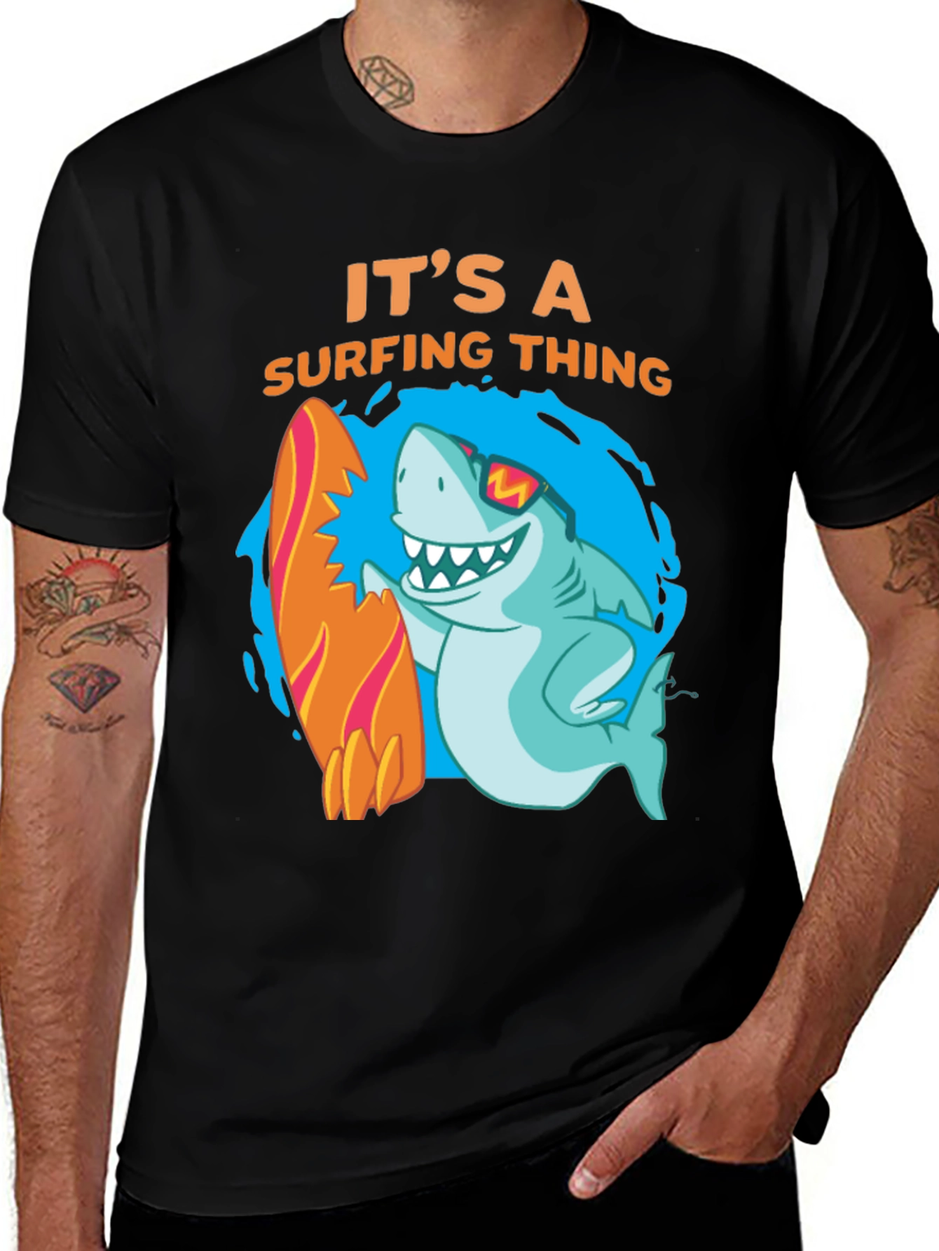 Variant 17 of It's a Surfing Thing Graphic Tee