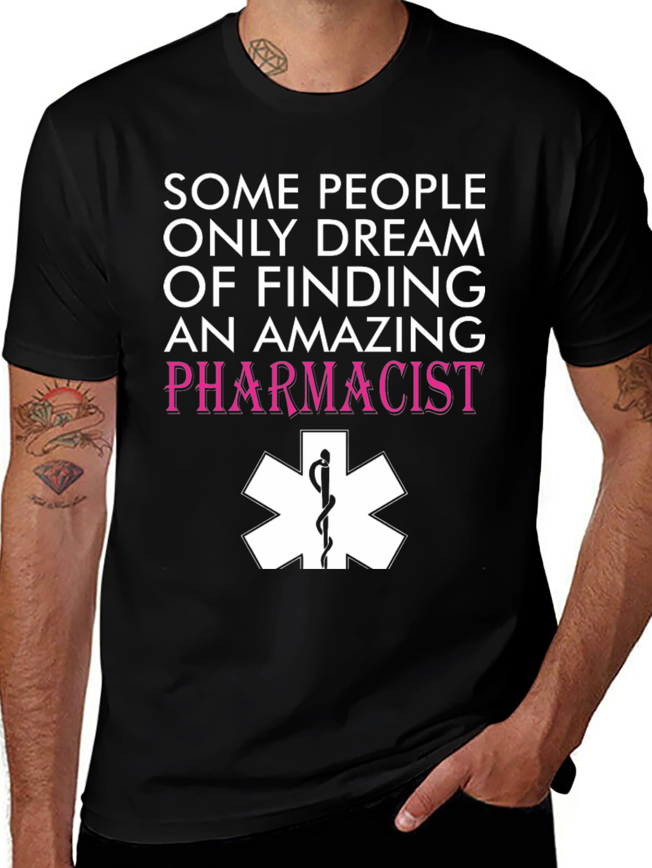 Variant 13 of Amazing Pharmacist T-Shirt - Dream Job Gift