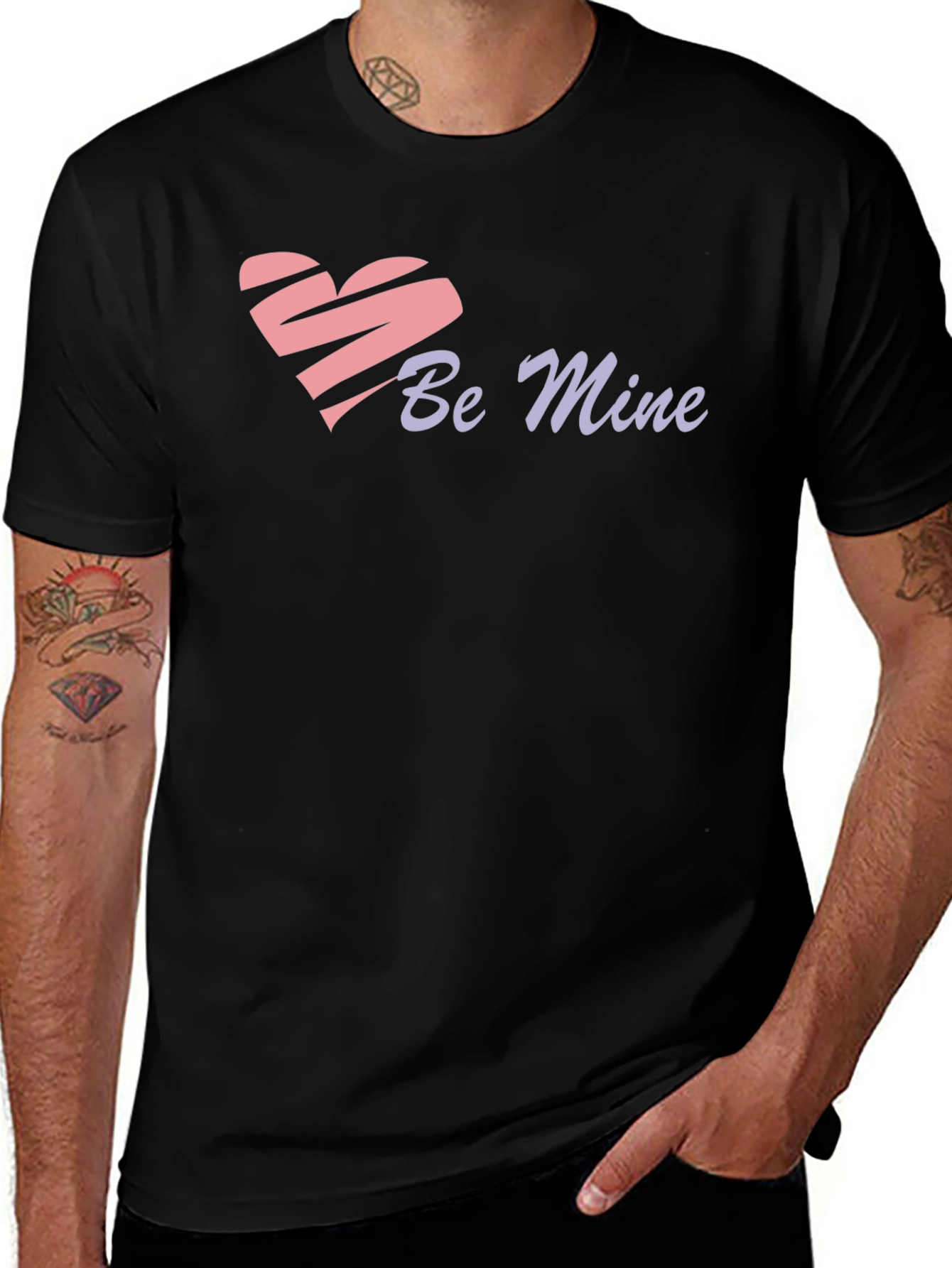 Variant 26 of Be Mine Heart Graphic T-Shirt - Valentine's Day