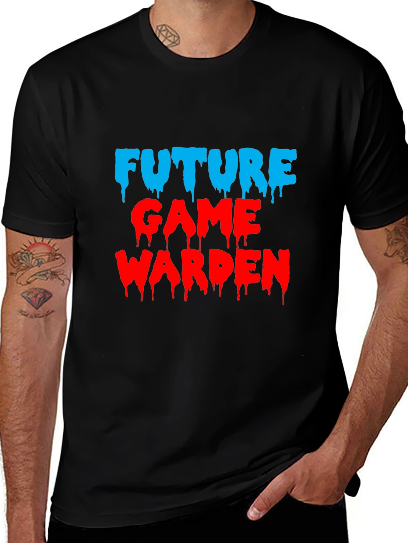Variant 4 of Future Game Warden Graphic T-Shirt