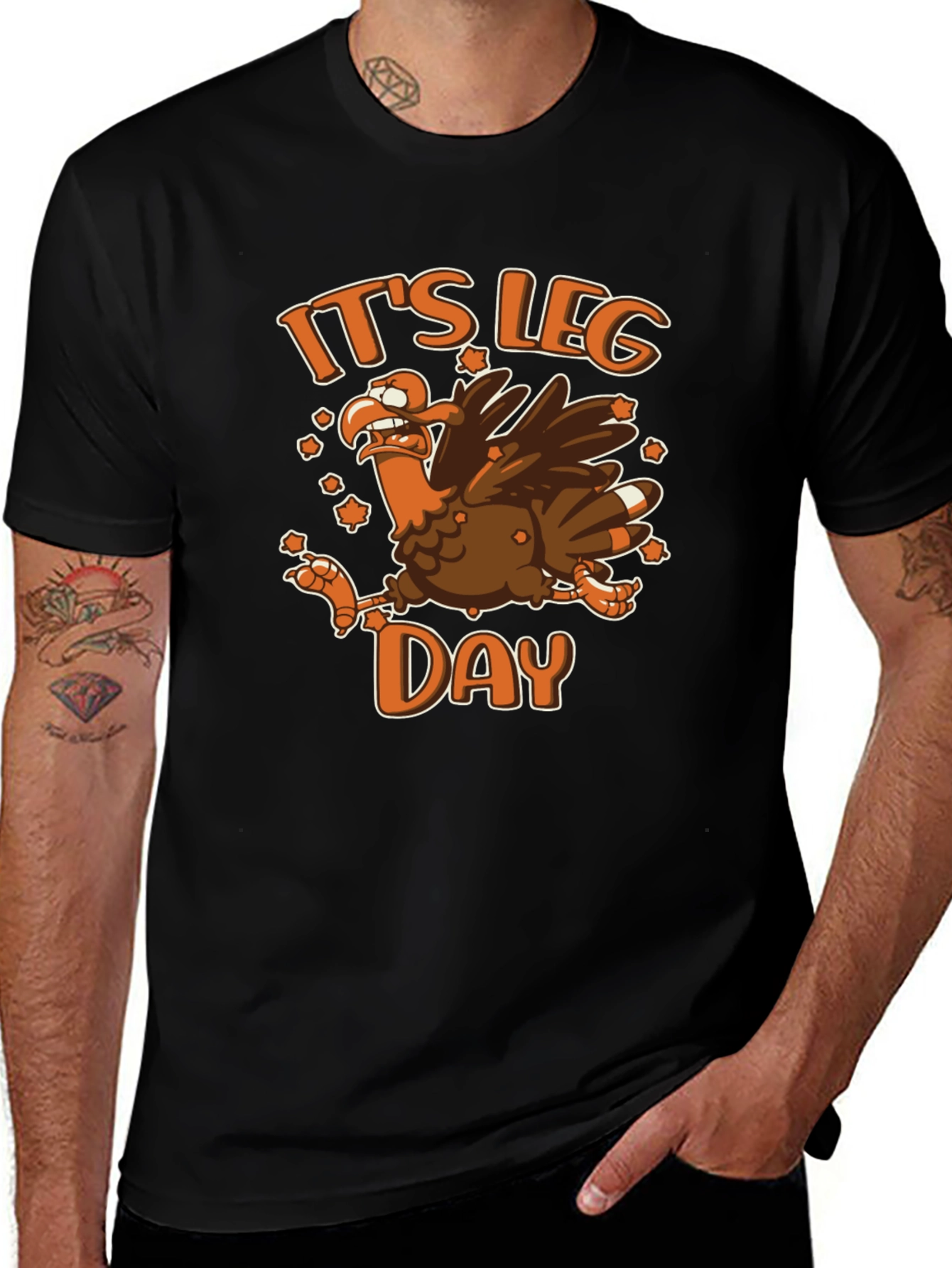 It's Leg Day Turkey T-Shirt