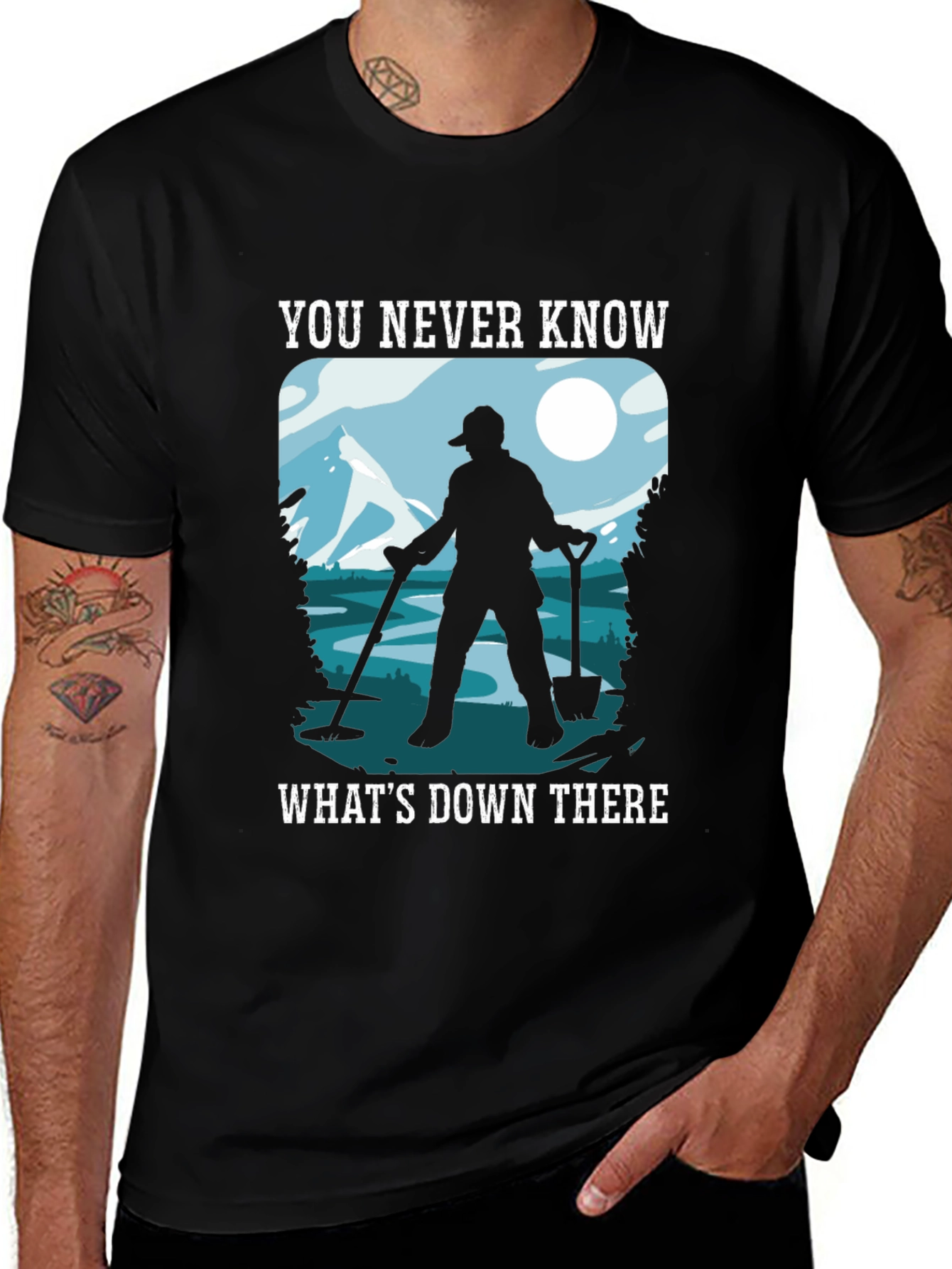 Variant 2 of Metal Detecting Adventure T-Shirt
