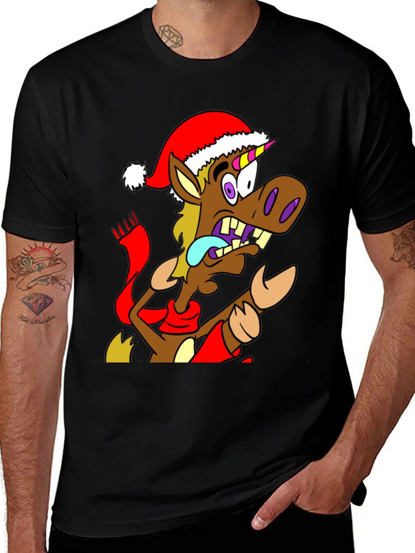 Unicorn Christmas T-Shirt