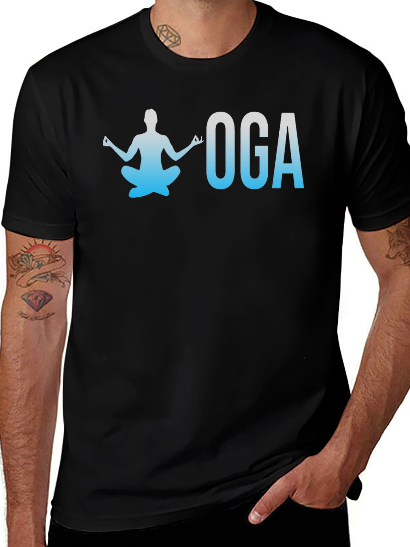 Variant 18 of Yoga OGA T-Shirt - Relax and Meditate