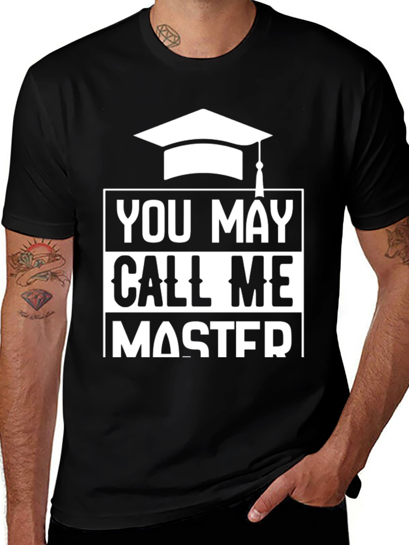 Variant 10 of You May Call Me Master Graduation T-Shirt