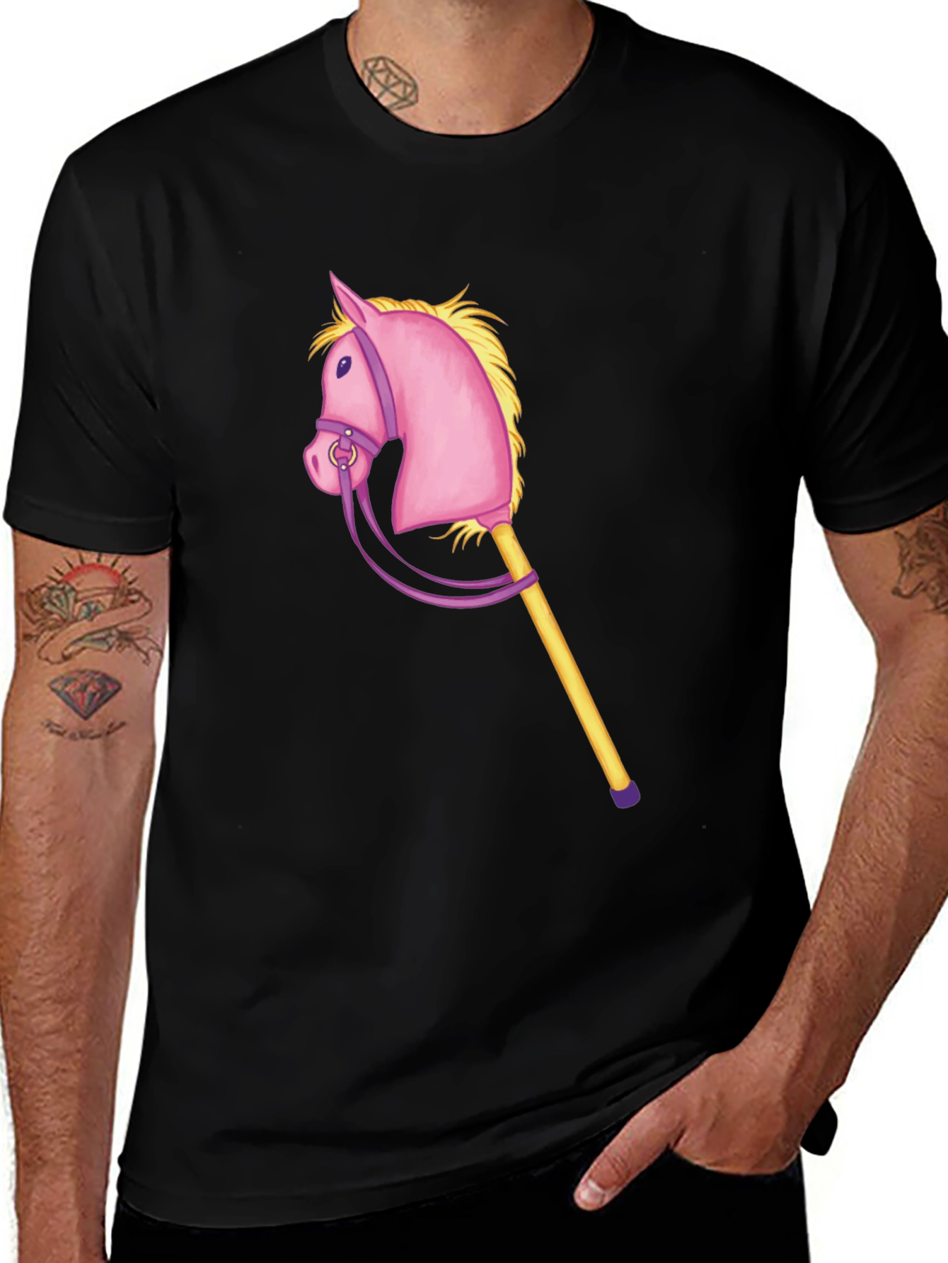 Variant 14 of Novelty Hobby Horse Graphic Tee