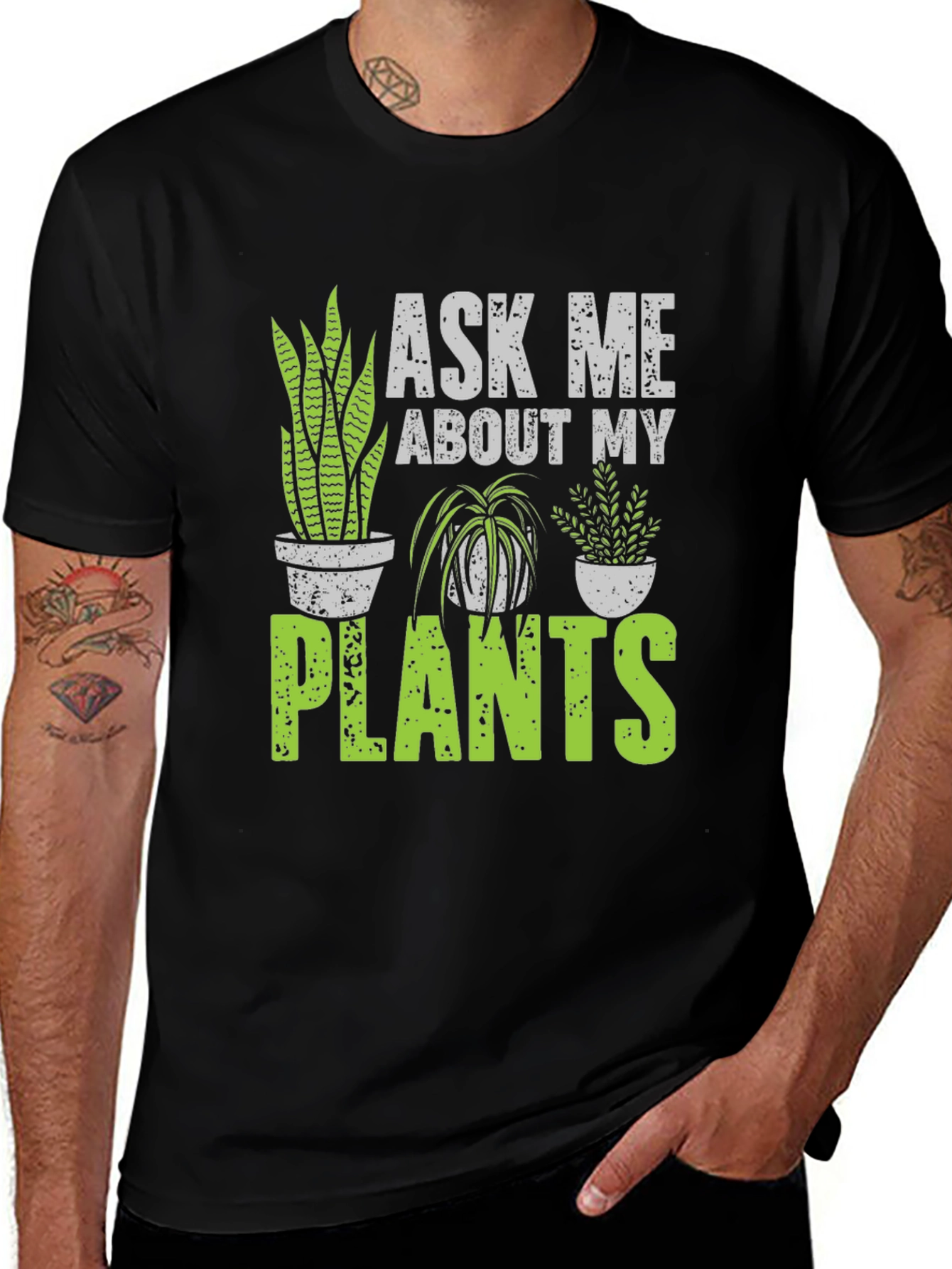 Variant 10 of Ask Me About My Plants Graphic Tee