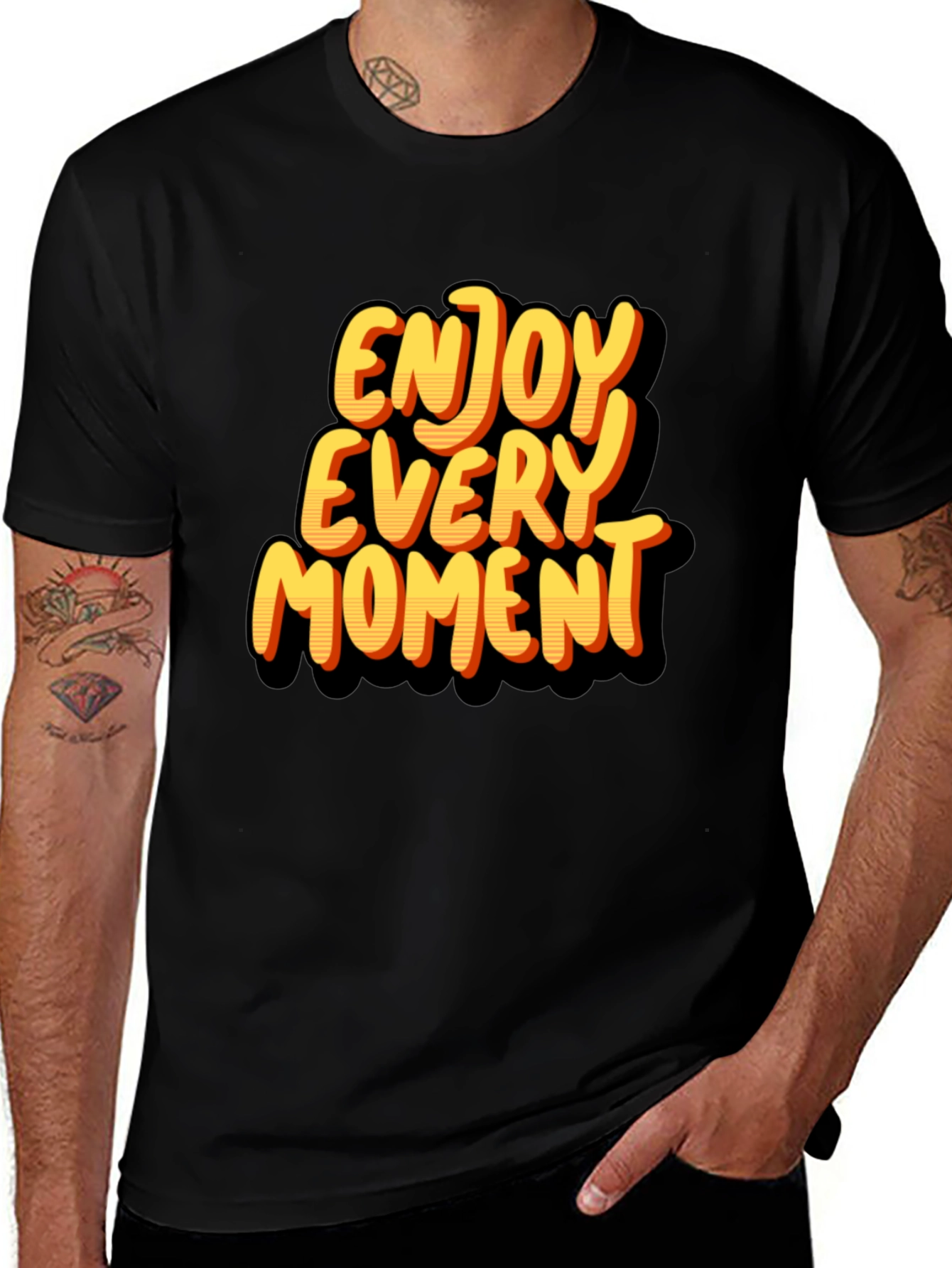 Variant 13 of Enjoy Every Moment Graphic T-Shirt