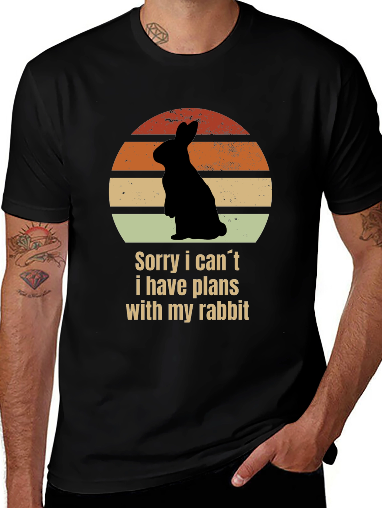 Variant 10 of Rabbit Plans T-Shirt - Unisex Graphic Tee