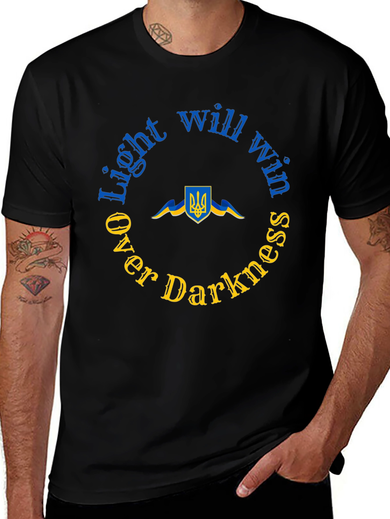 Ukraine Light Will Win T-Shirt