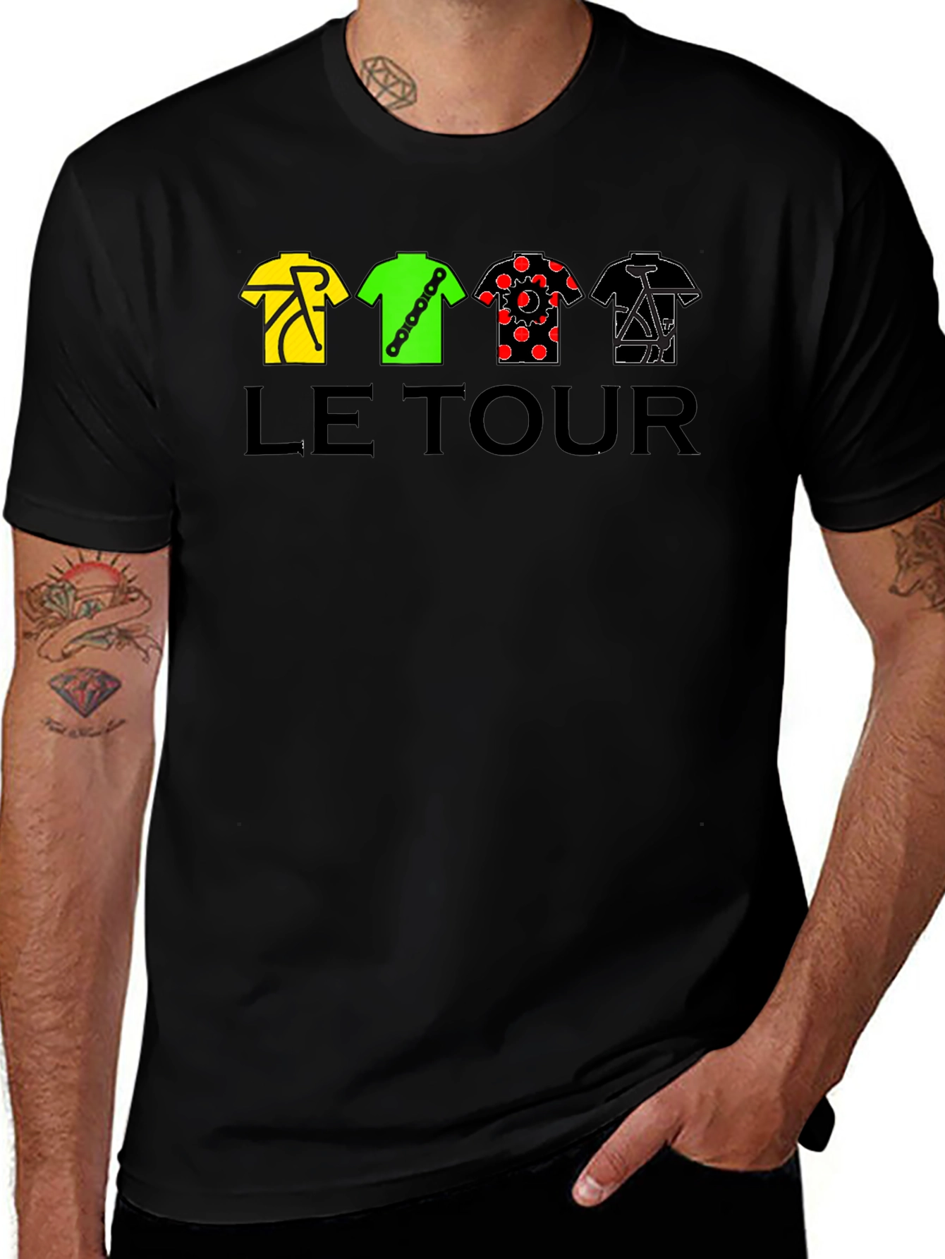 Variant 11 of Le Tour Cycling T-Shirt