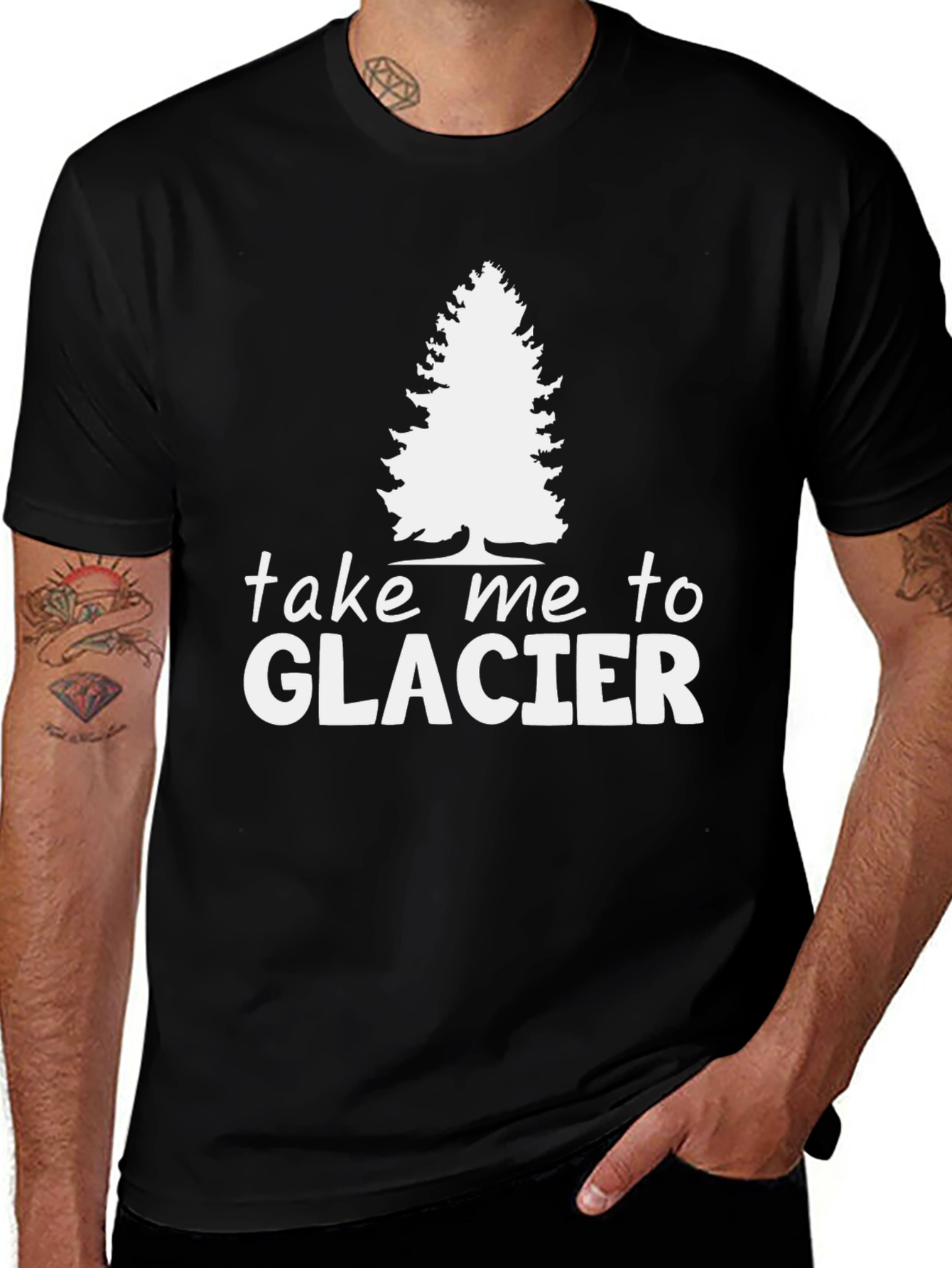 Variant 20 of Glacier National Park Graphic Tee