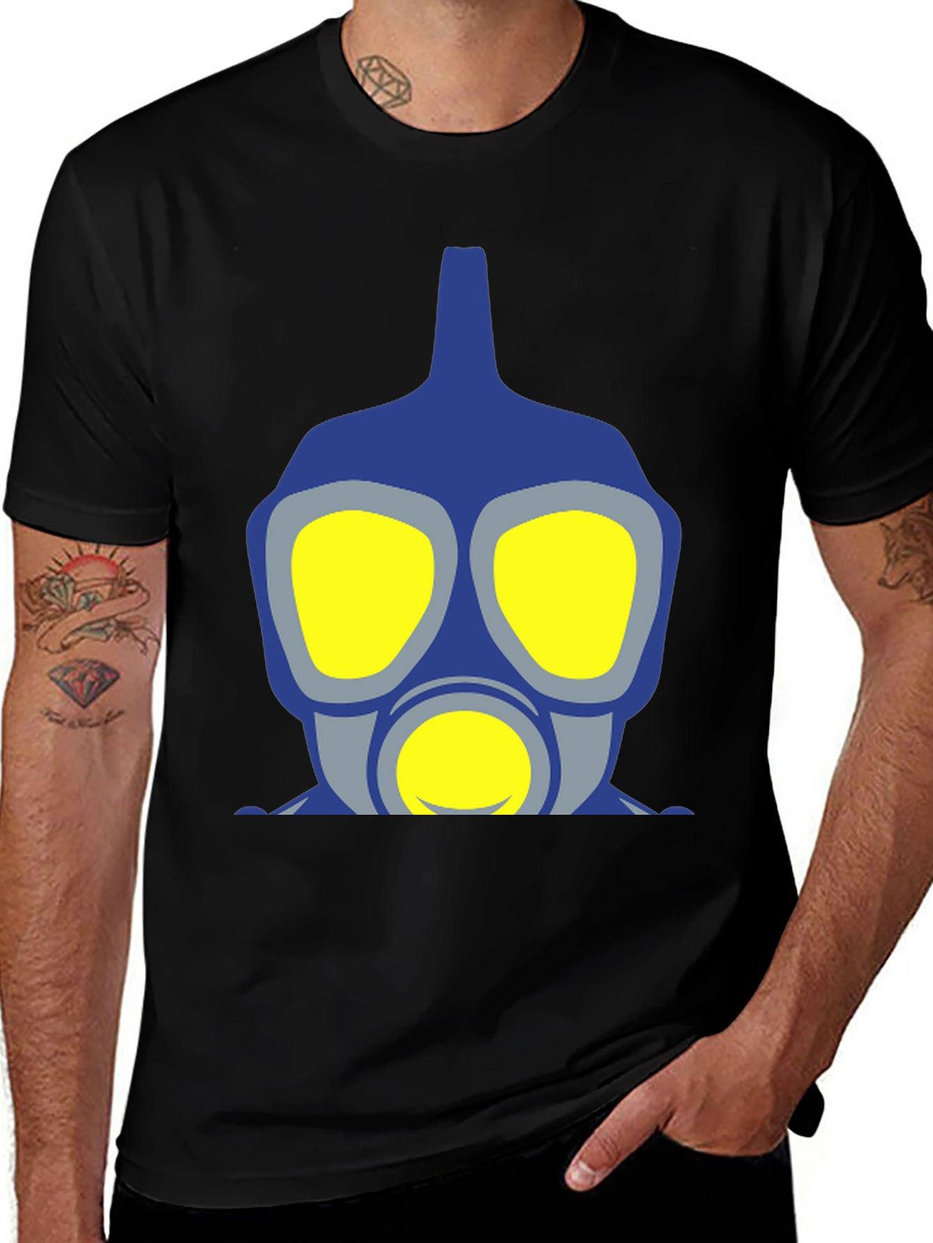 Variant 5 of Retro Robot Graphic Tee - Fun Sci-Fi Shirt