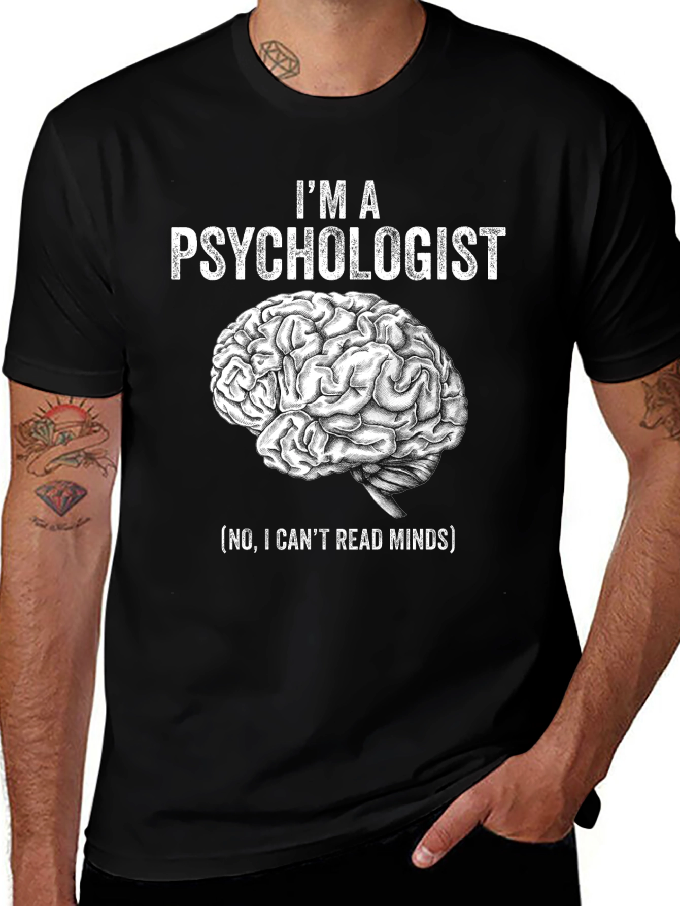 Variant 7 of Psychologist Brain T-Shirt - Funny Gift