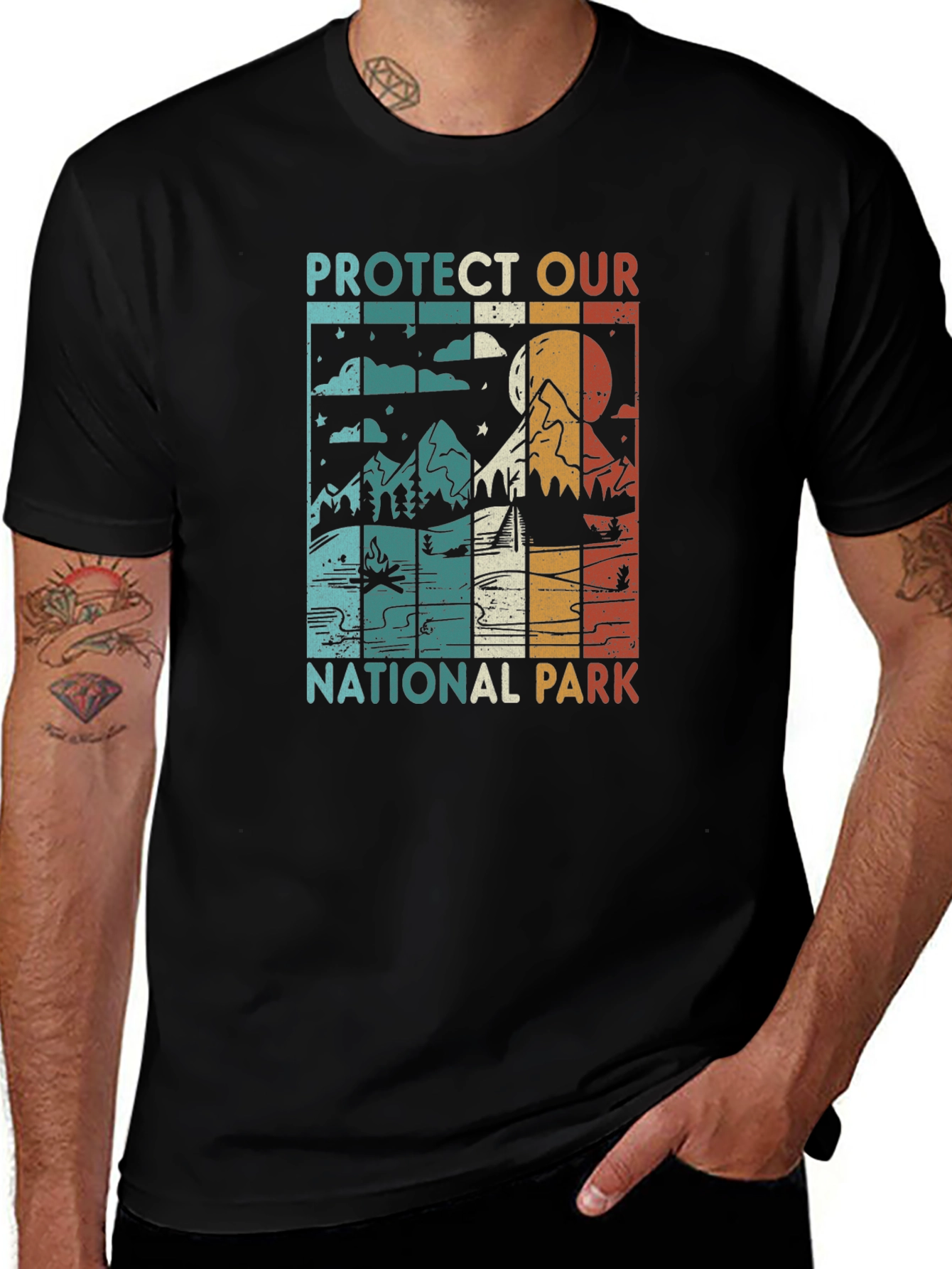 Variant 6 of Protect Our National Park Graphic Tee