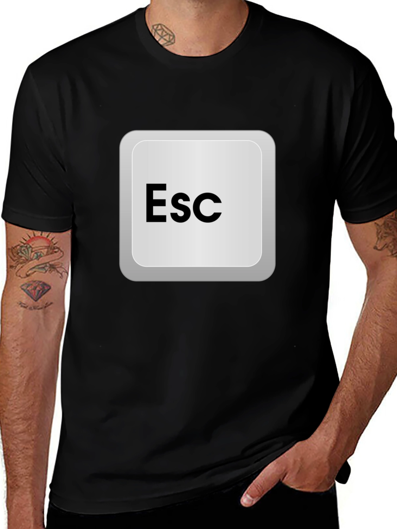 Escape Key T-Shirt - Geek Style
