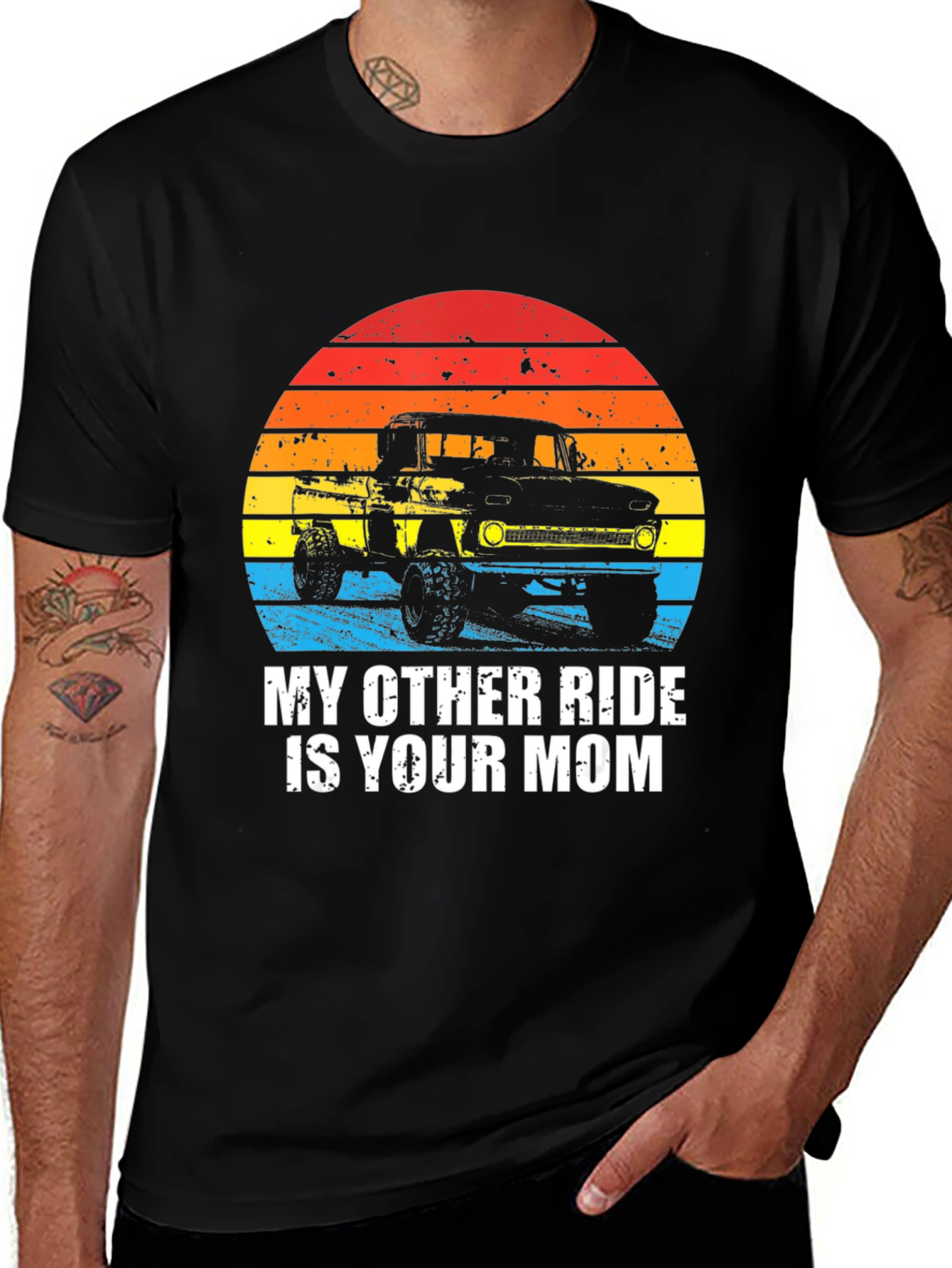 Variant 30 of My Other Ride Truck Graphic T-Shirt
