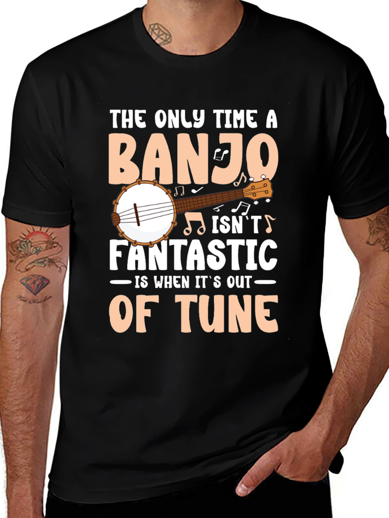 Variant 14 of Banjo The Only Time T-Shirt Funny Musician Gift