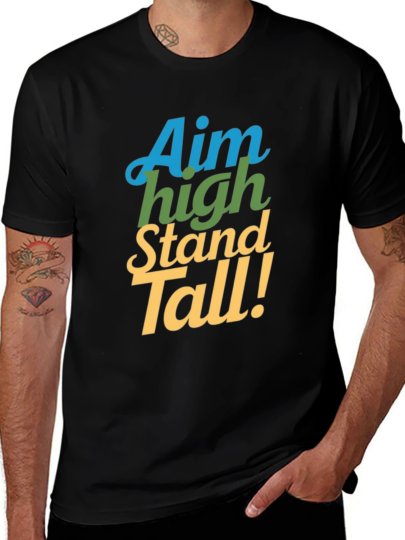 Variant 22 of Aim High Stand Tall Graphic Tee