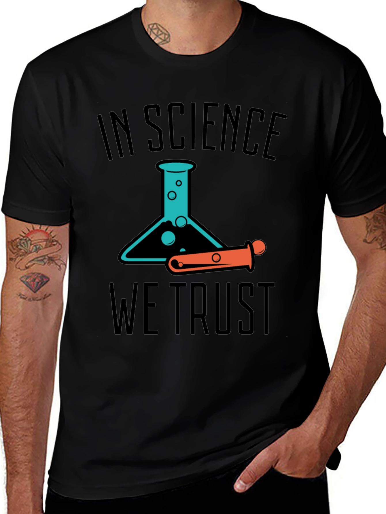 Variant 24 of In Science We Trust Graphic Tee