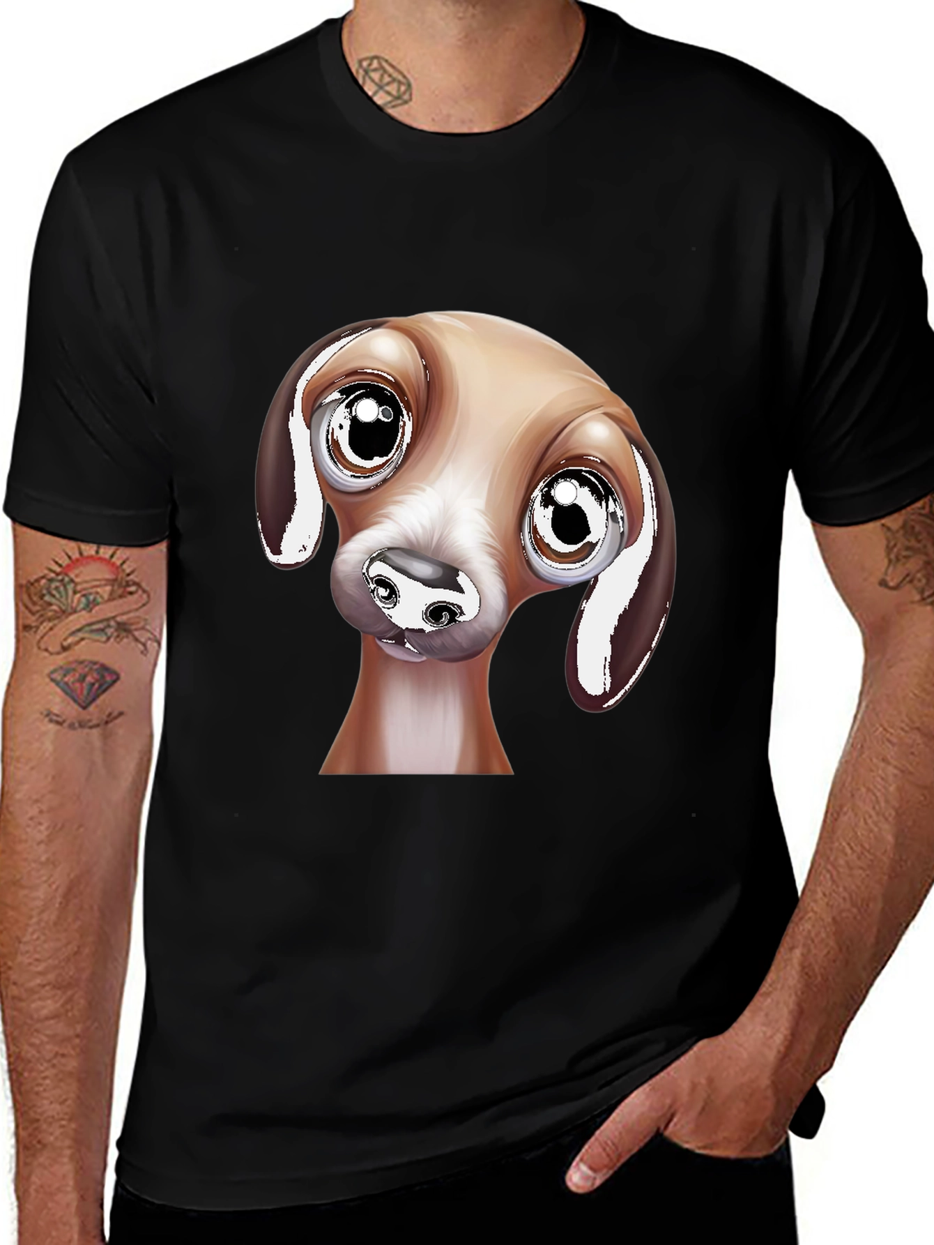 Variant 22 of Cute Dog Graphic Tee - Funny Animal Lover T-Shirt