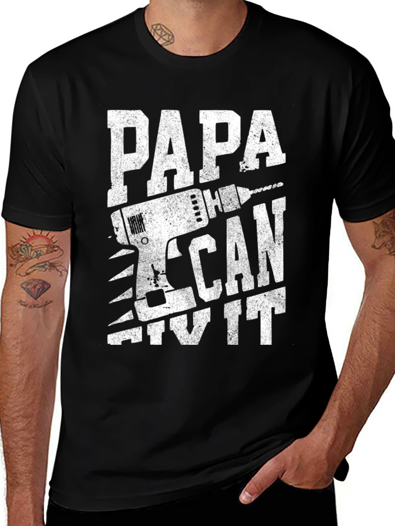 Variant 19 of Papa Can Fix It T-Shirt - DIY Dad Gift
