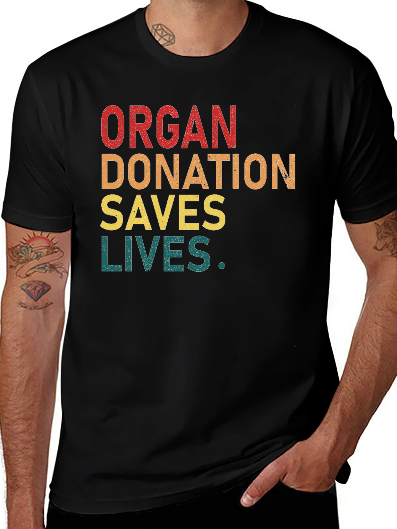 Organ Donation Saves Lives Graphic Tee