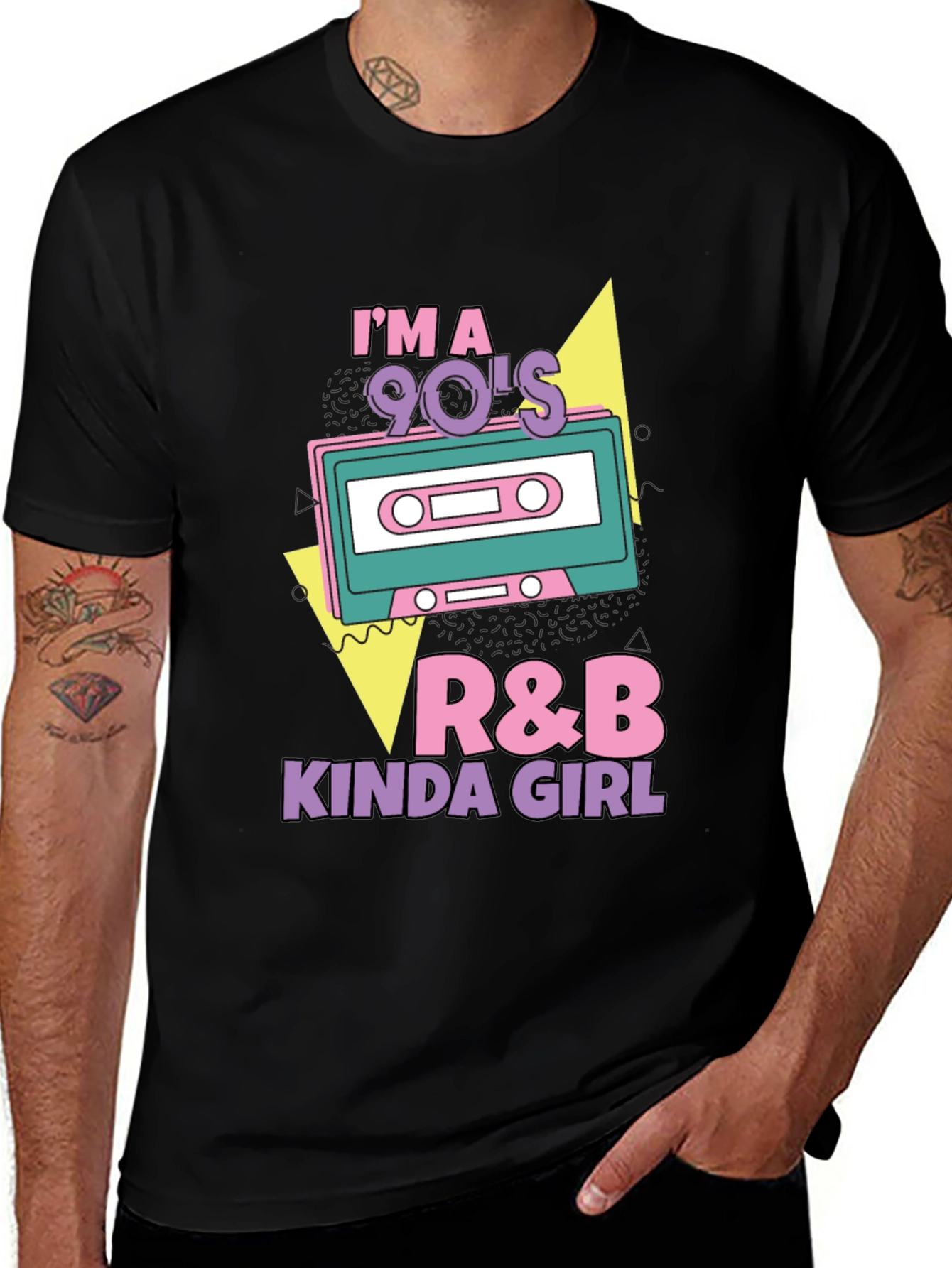 Variant 13 of I'm a 90's R&B Kinda Girl T-Shirt